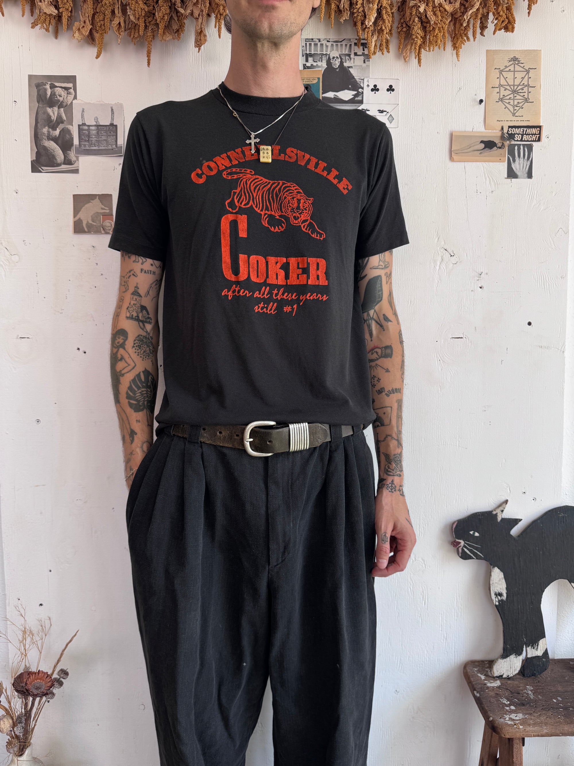 1980s Coker Tiger T-Shirt (M)