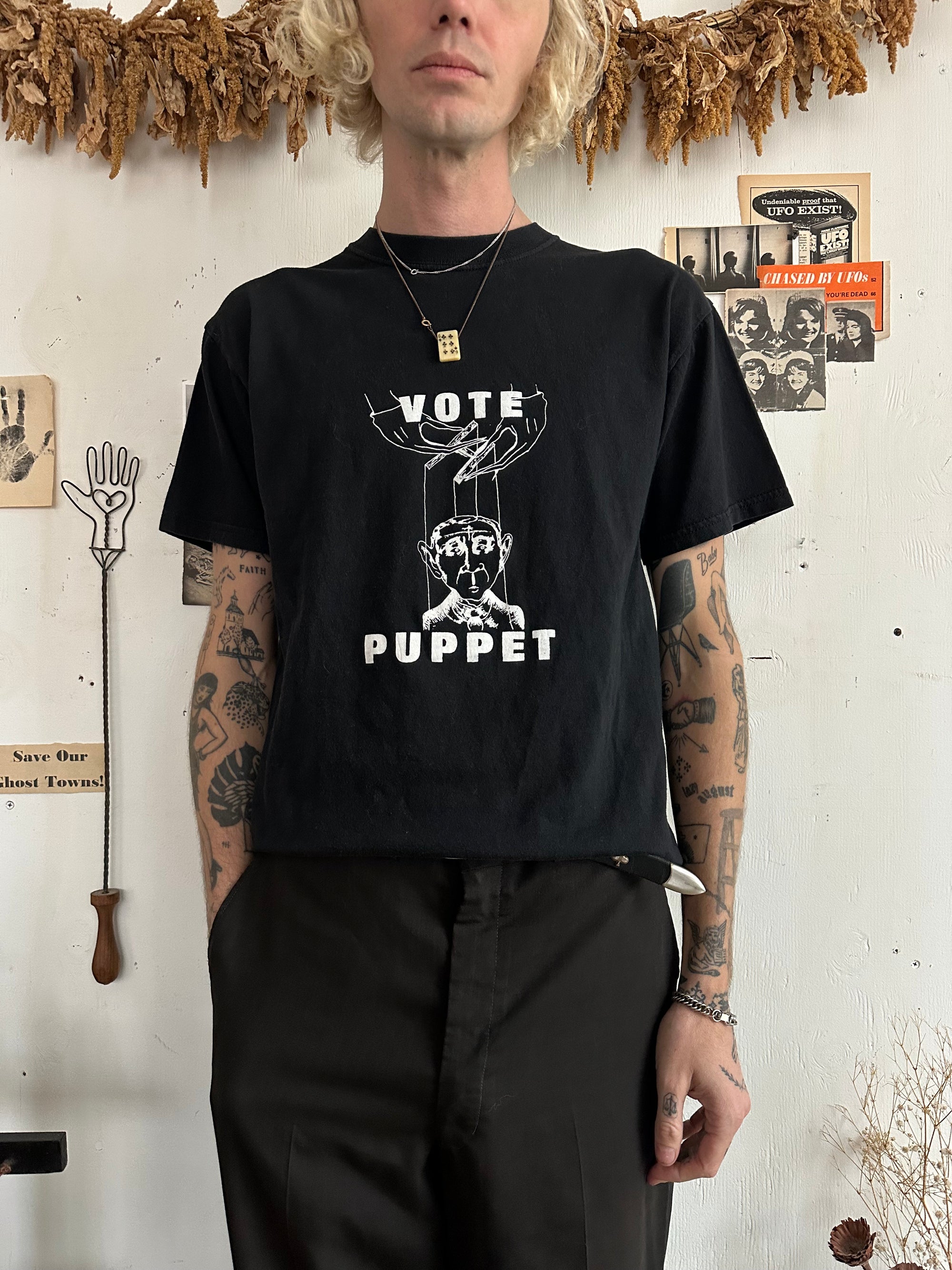 2000s Vote Puppet T-Shirt
