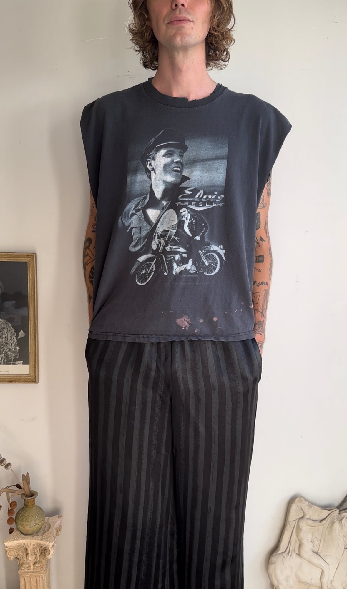 1990s Elvis Presley Muscle Tee (Boxy M/L)