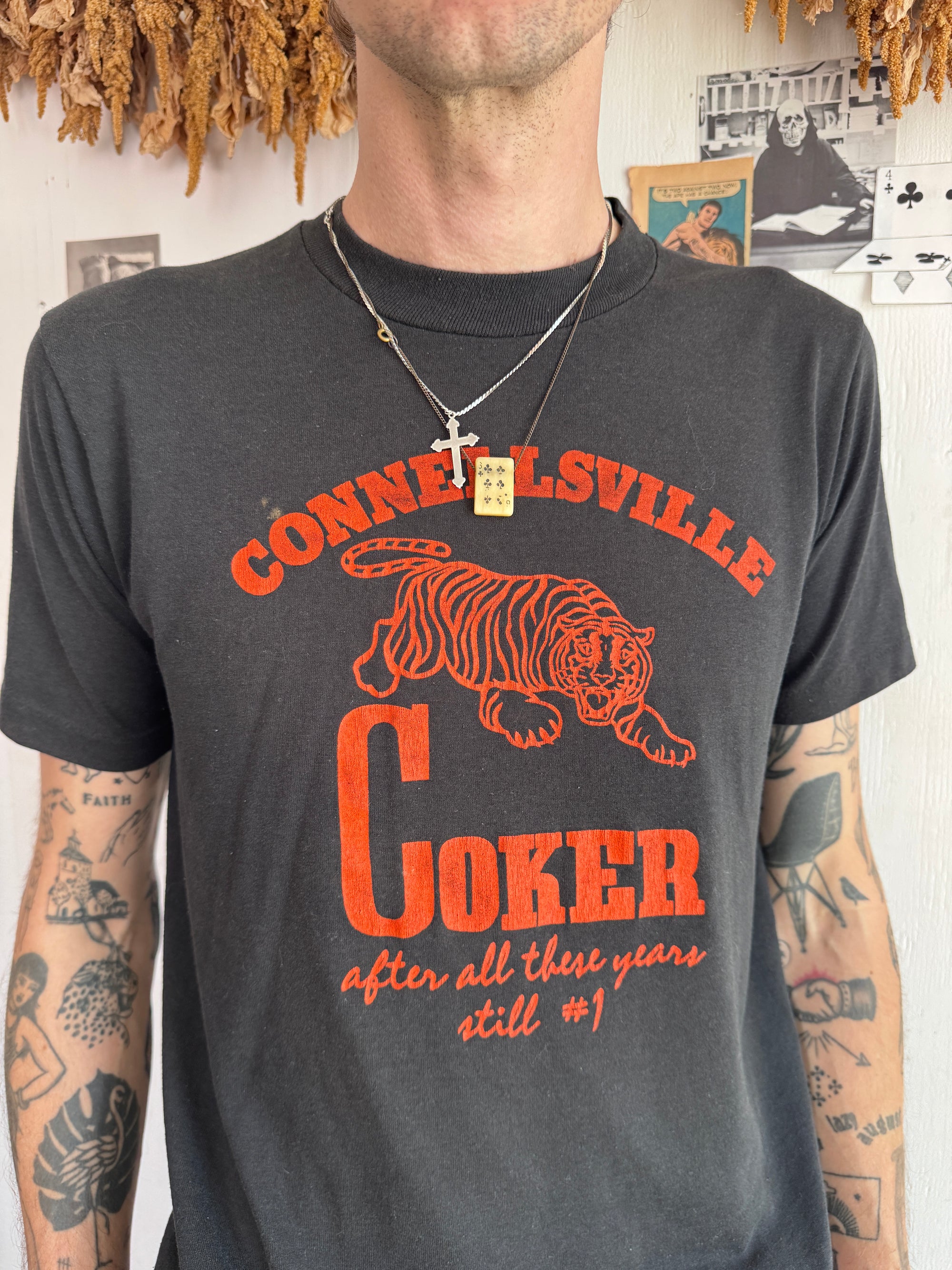 1980s Coker Tiger T-Shirt (M)