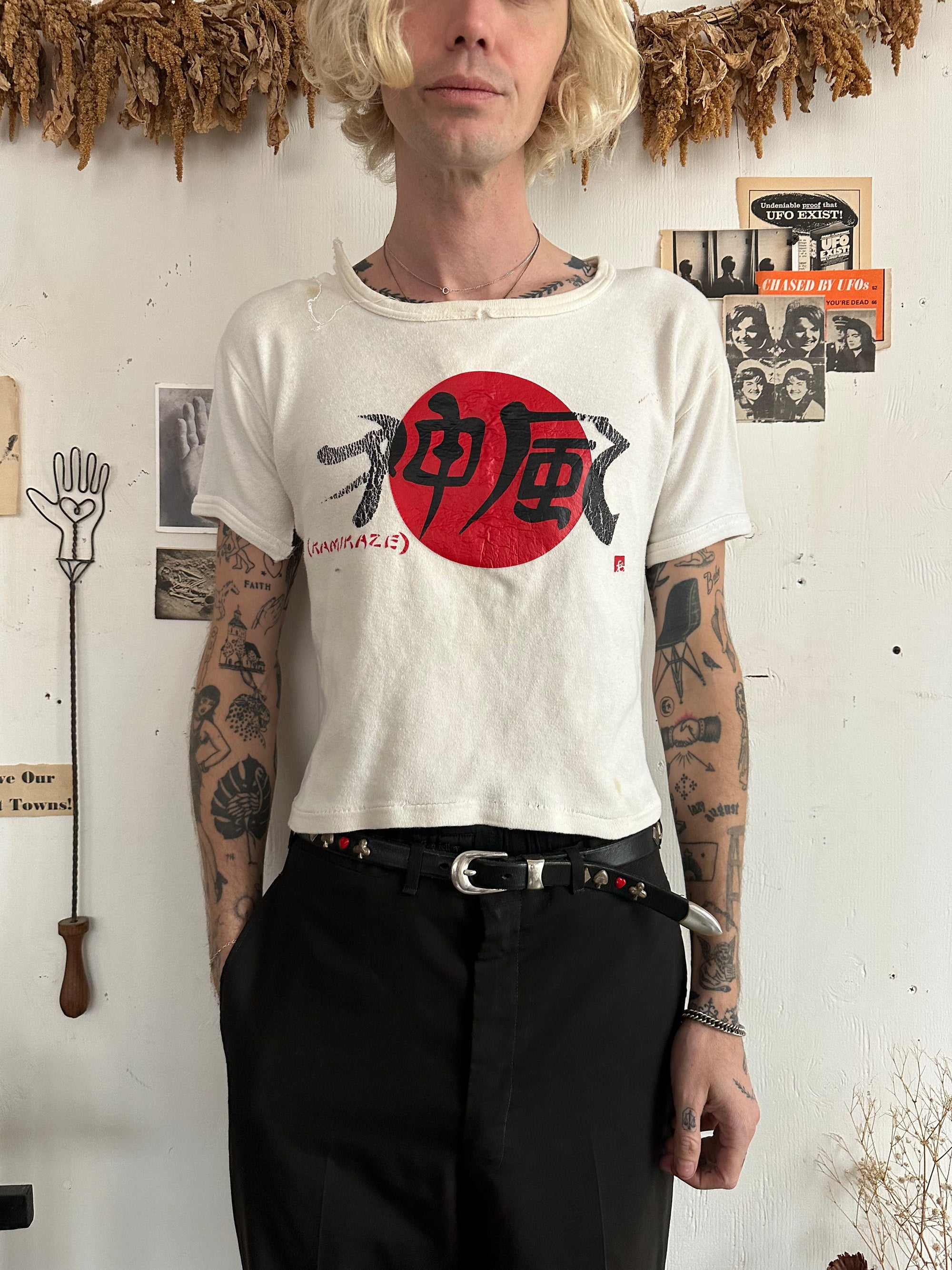 1970s Thrashed Kamikaze T-Shirt