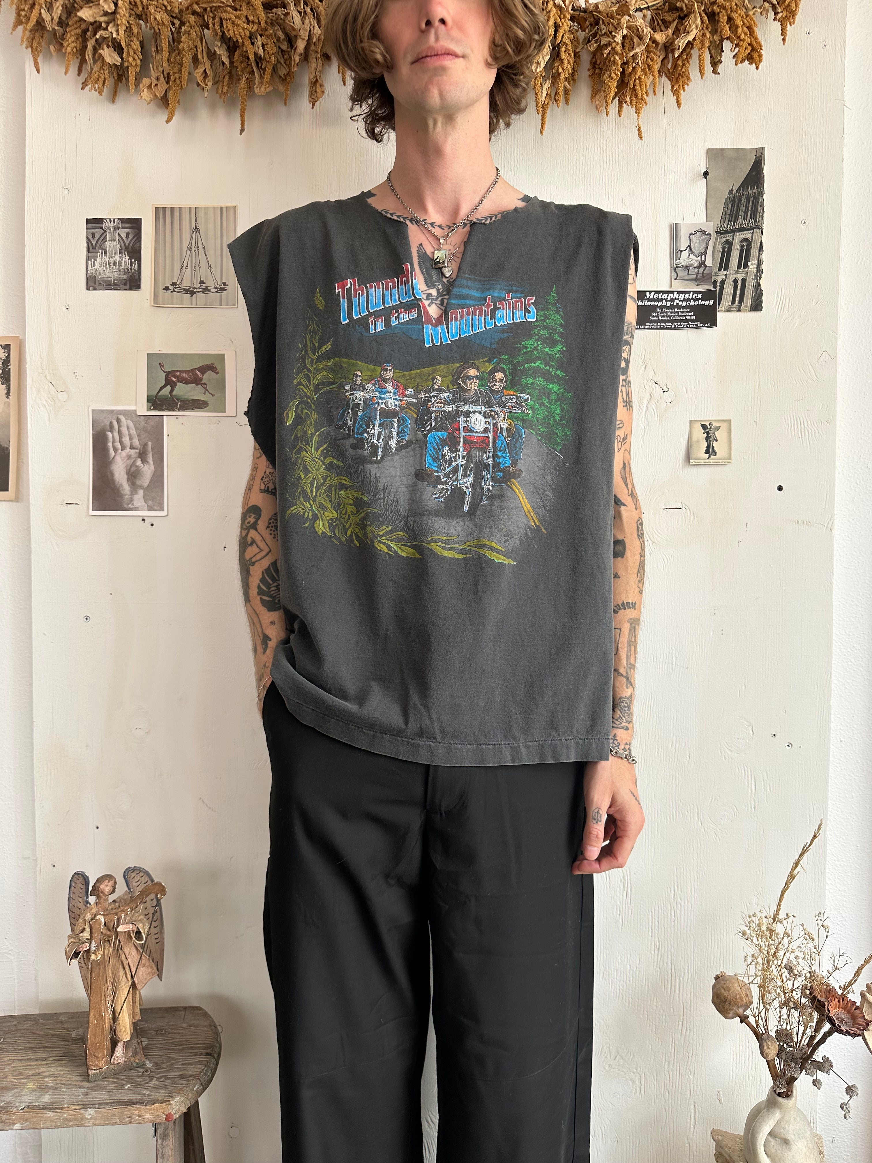 1990s Thunder In The Mountains Muscle Tee (XL)