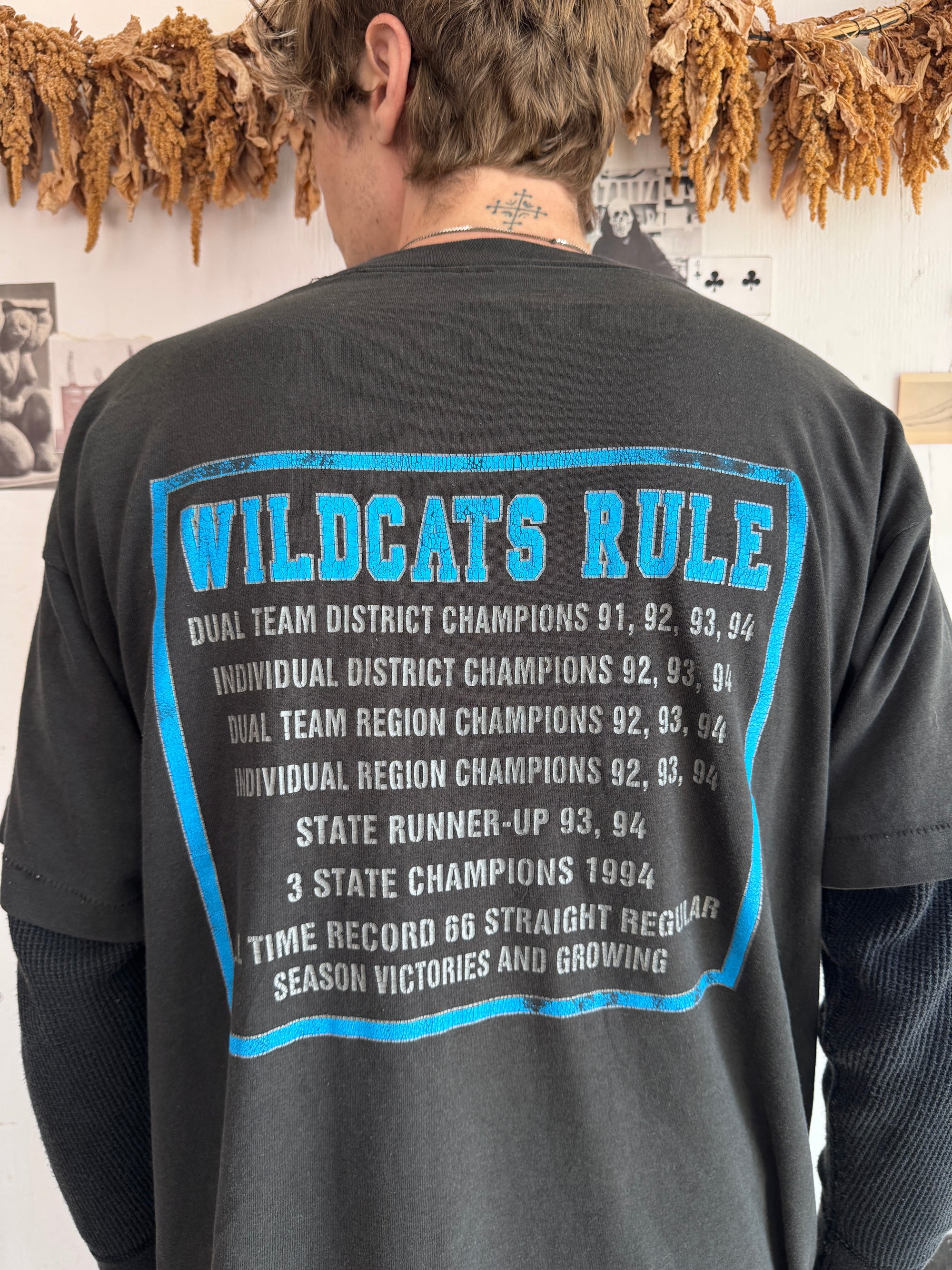 1994 Three Peat Wildcats T-Shirt (XL)