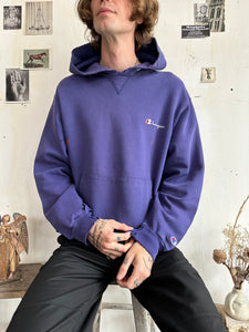 1980s Well Worn Champion Hoodie (L/XL)