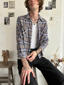 1960s Well Worn Cotton Flannel (M/L)