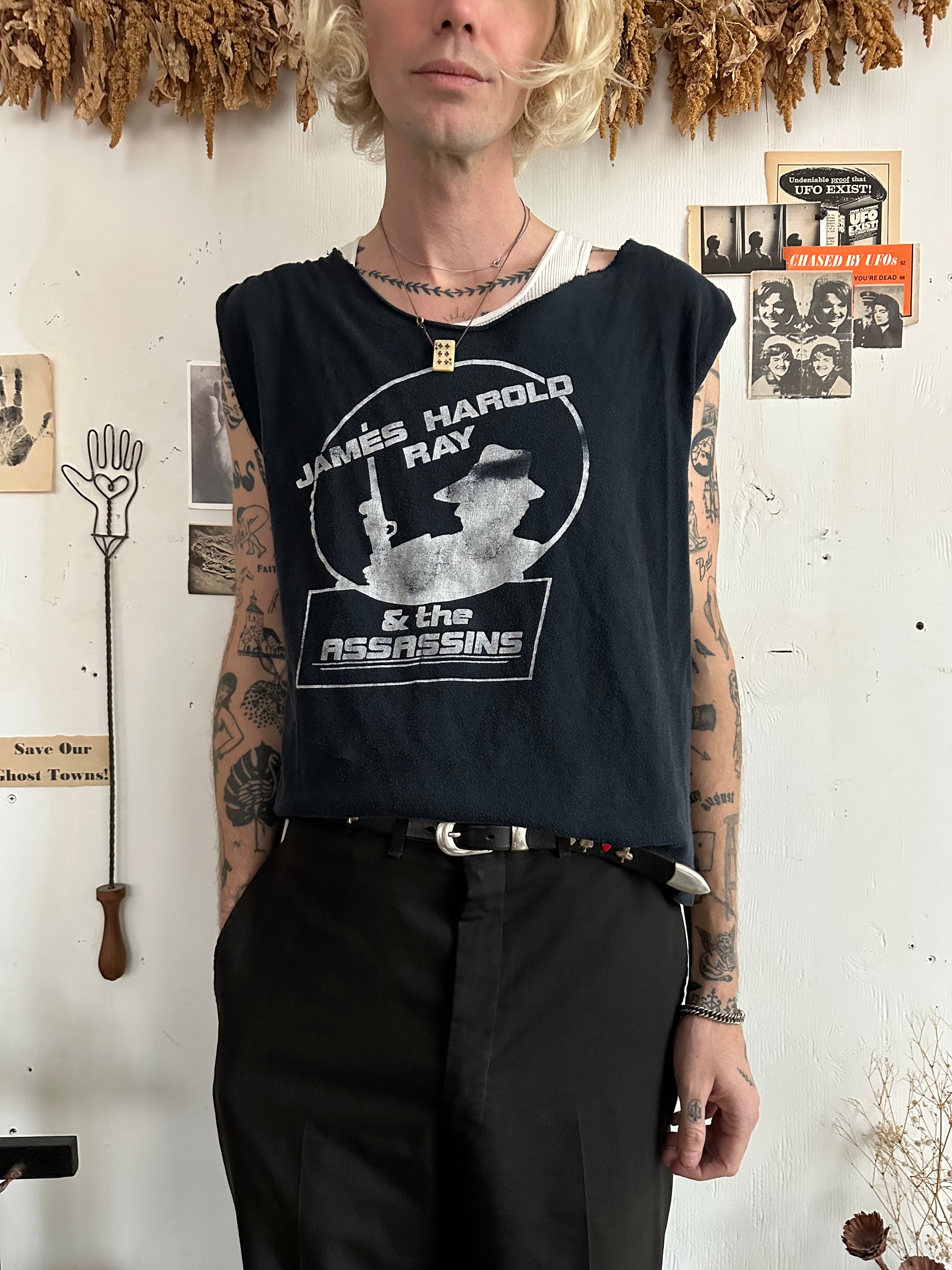 James Harold Ray and the Assassins Muscle Tee