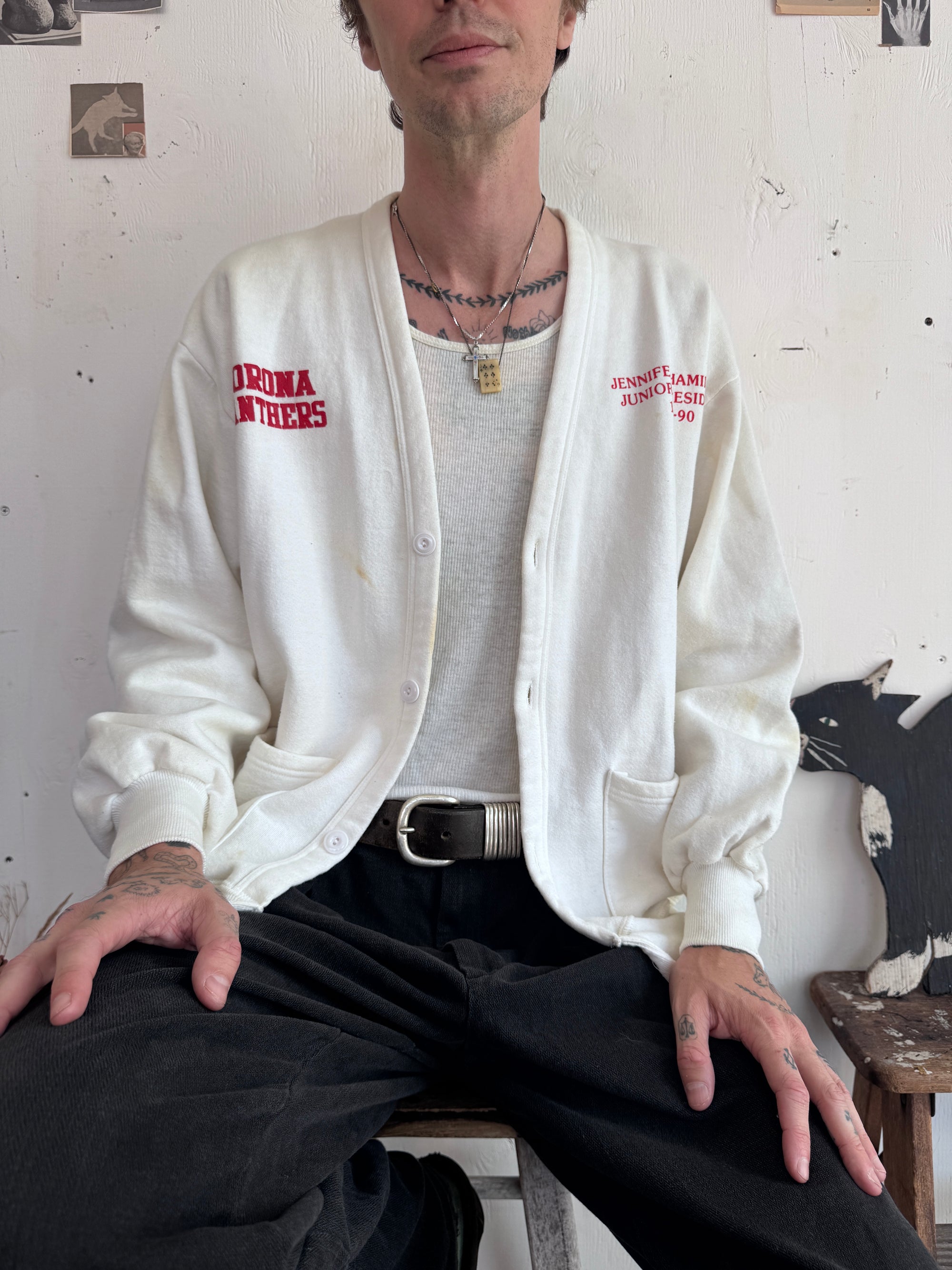 1989 CHS Leadership Panther Cardigan (XL)