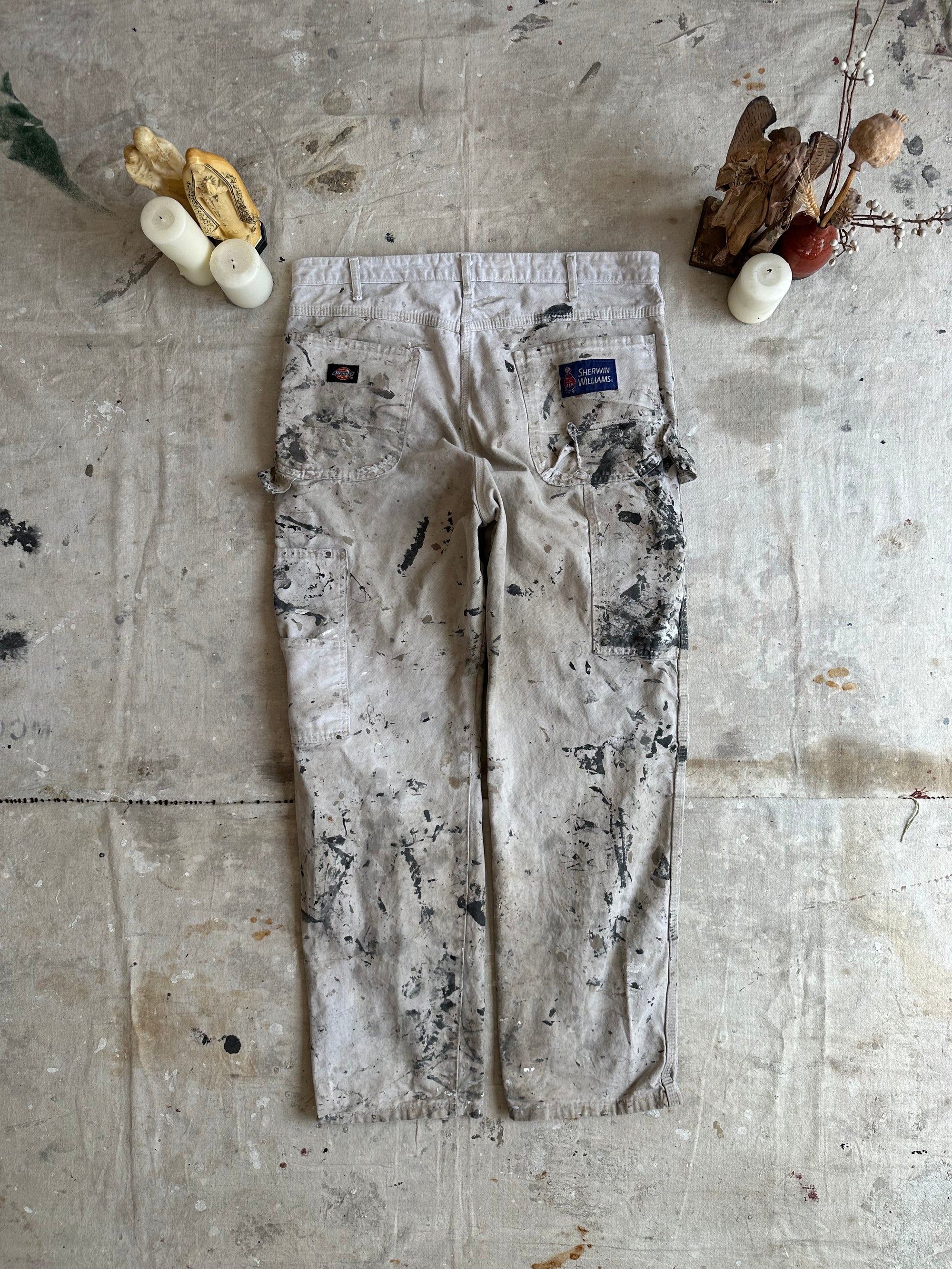 1990s Heavily Painted Dickies Painter Pants