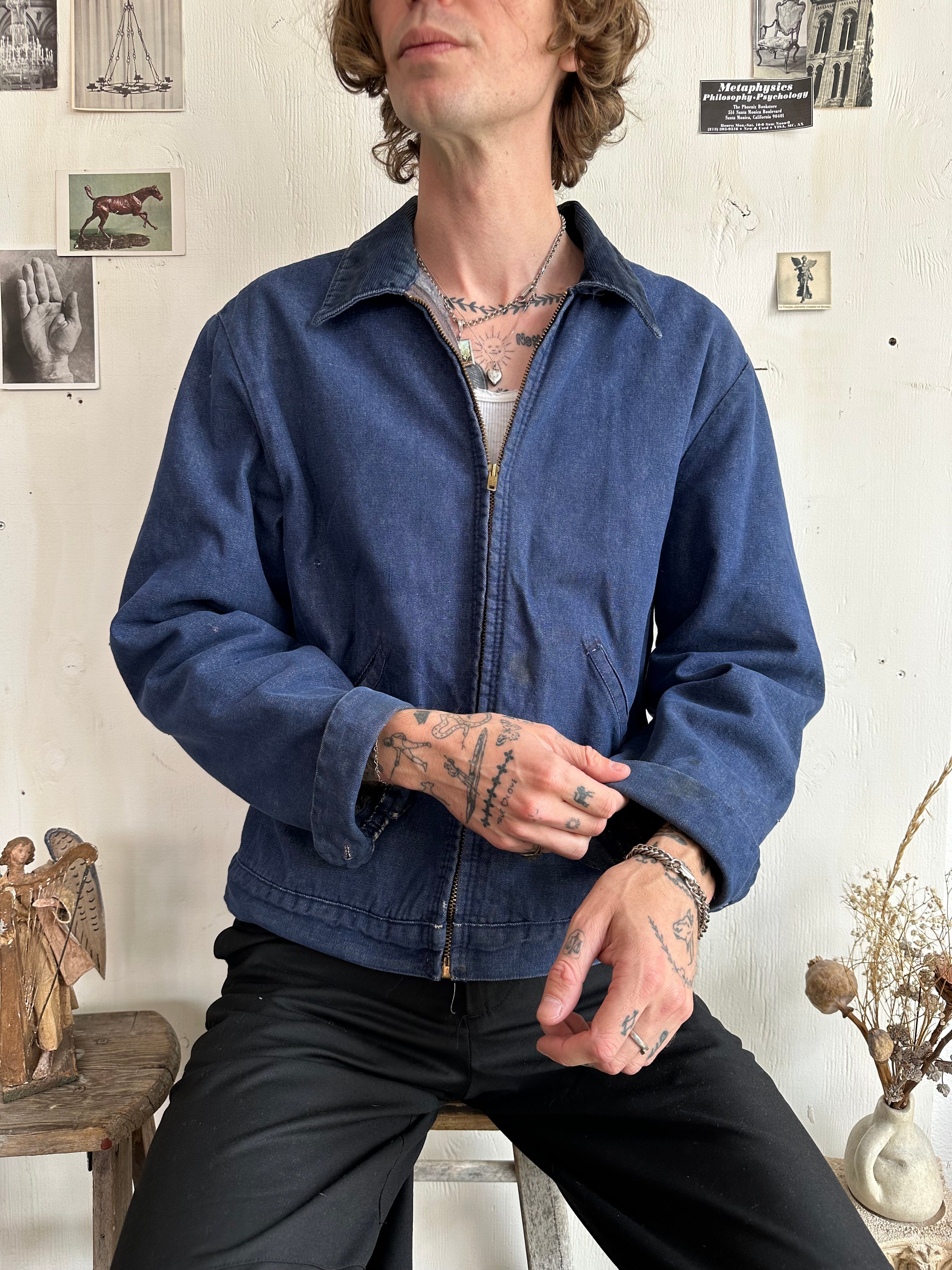 1960s Deadstock Blanket Lined Work Jacket (Boxy M/L)