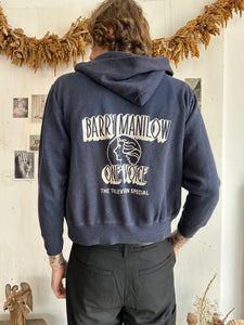 1980s Barry Manilow Hoodie (Boxy M)