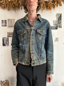 1970s Embroidered and Patched Levis Type 3 (M/L)