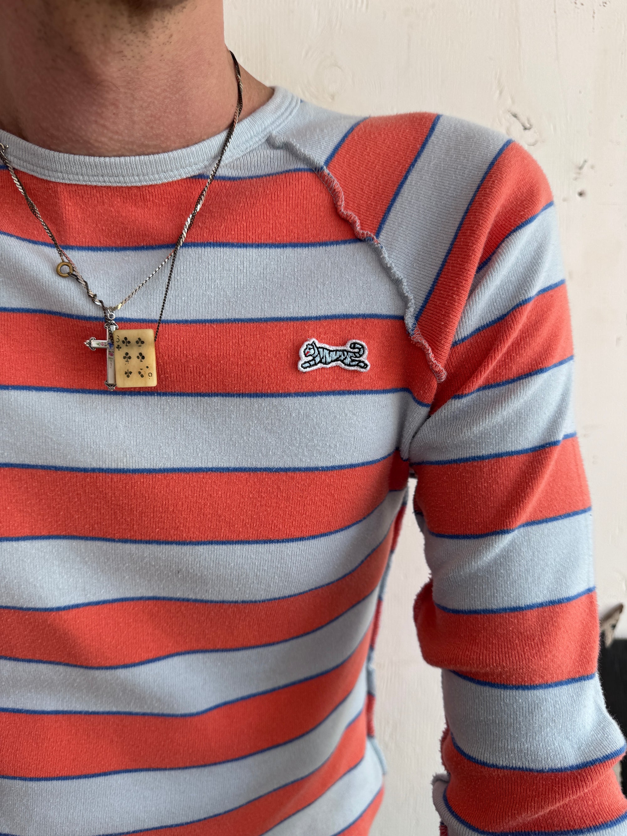 2000s Le Tigre Striped Long Sleeve (XS)
