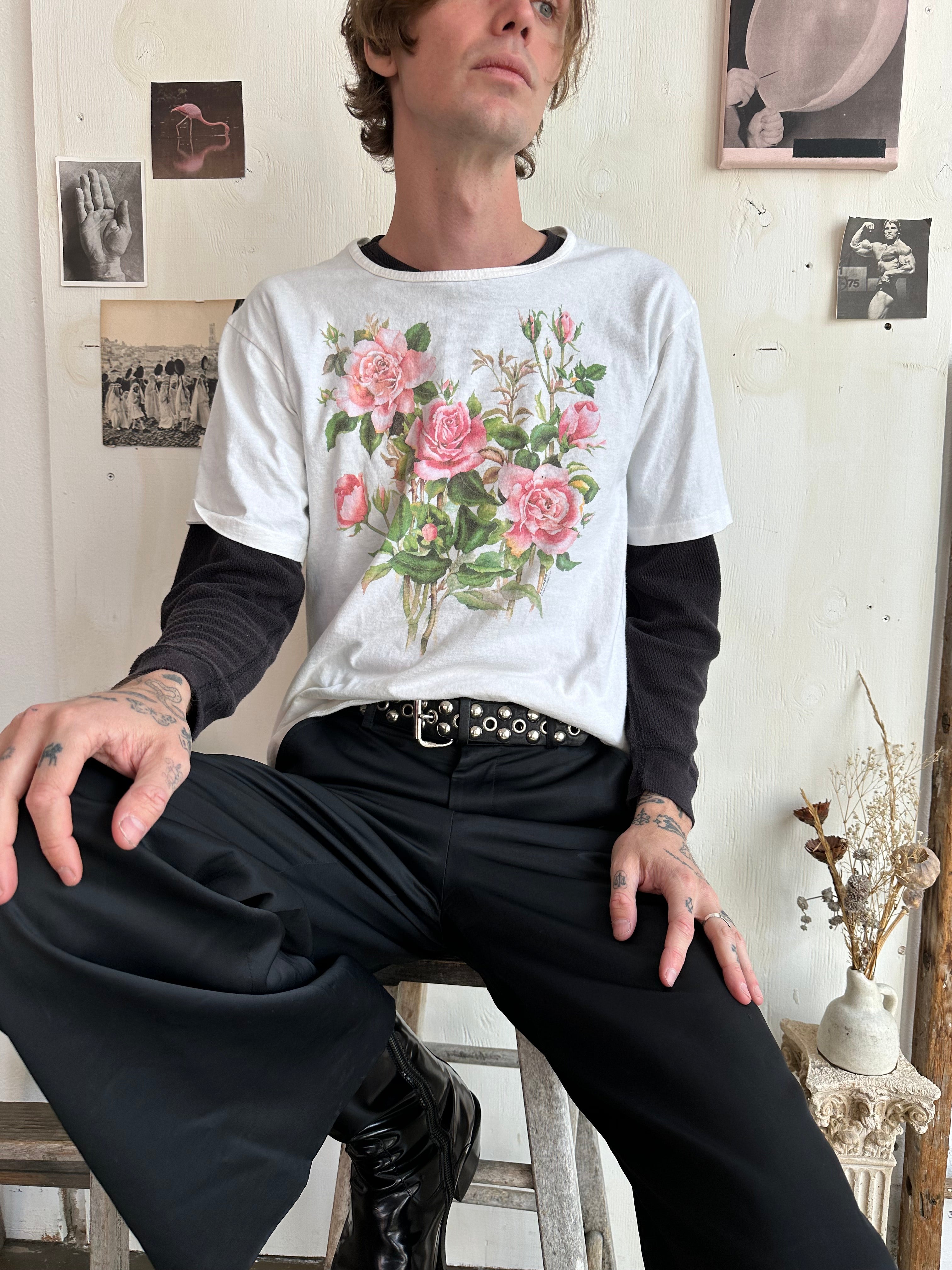 1980s Roses Tee (Boxy M)