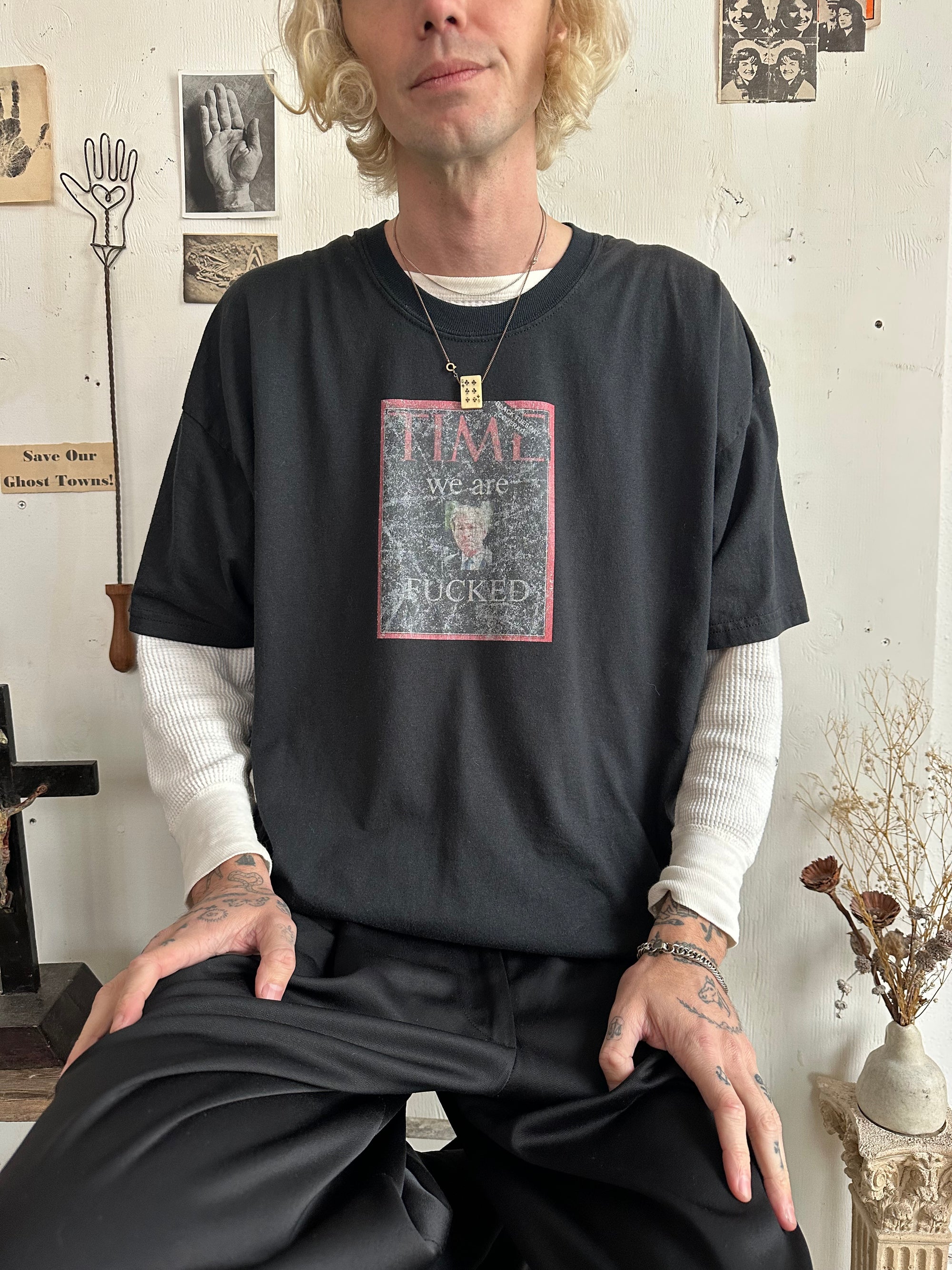 2000s Time Magazine “We Are Fucked” T-Shirt
