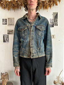 1970s Embroidered and Patched Levis Type 3 (M/L)