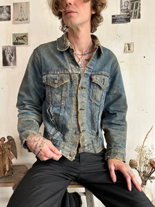 1970s Embroidered and Patched Levis Type 3 (M/L)