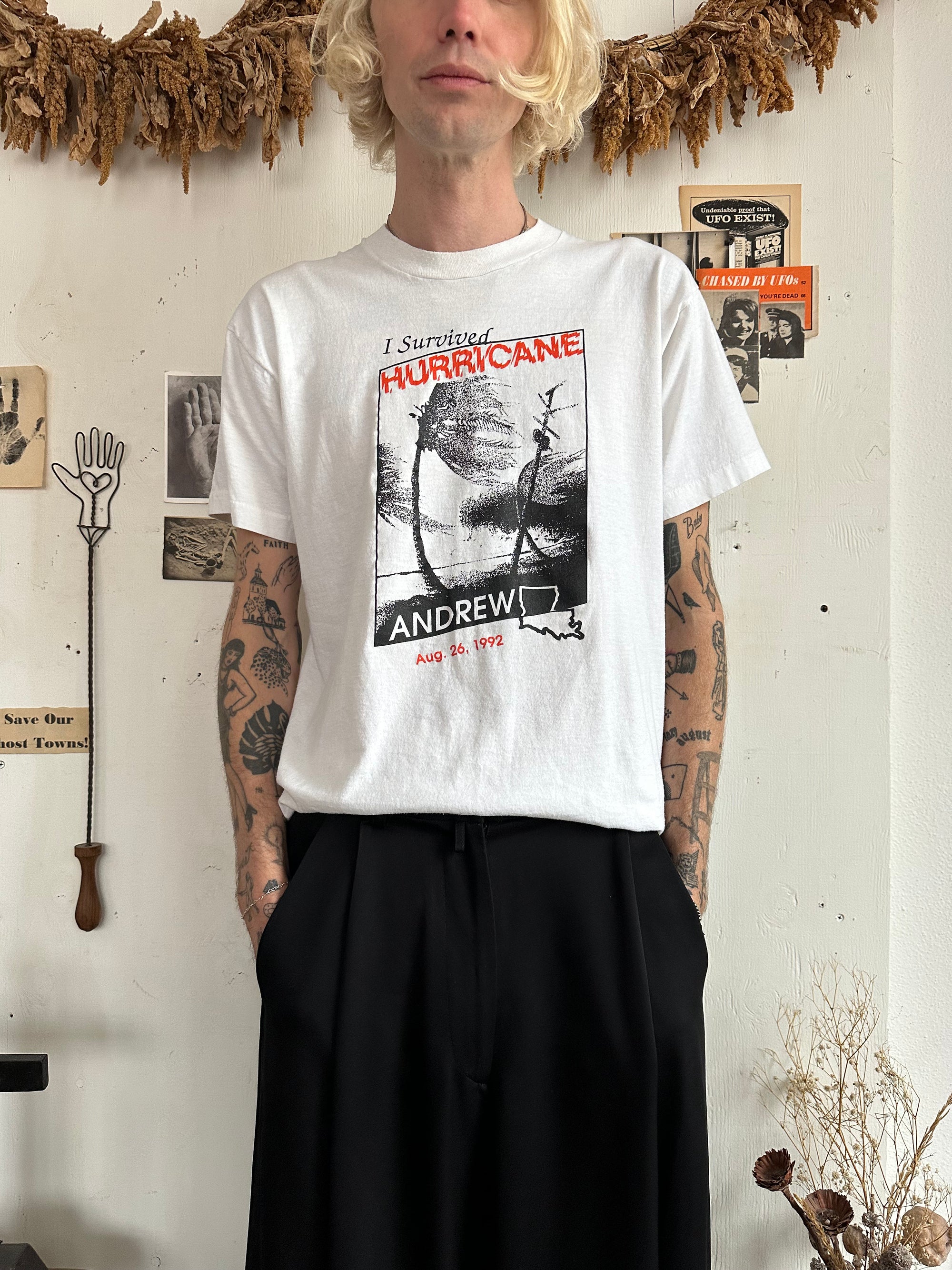 1992 I Survived Hurricane Andrew T-Shirt