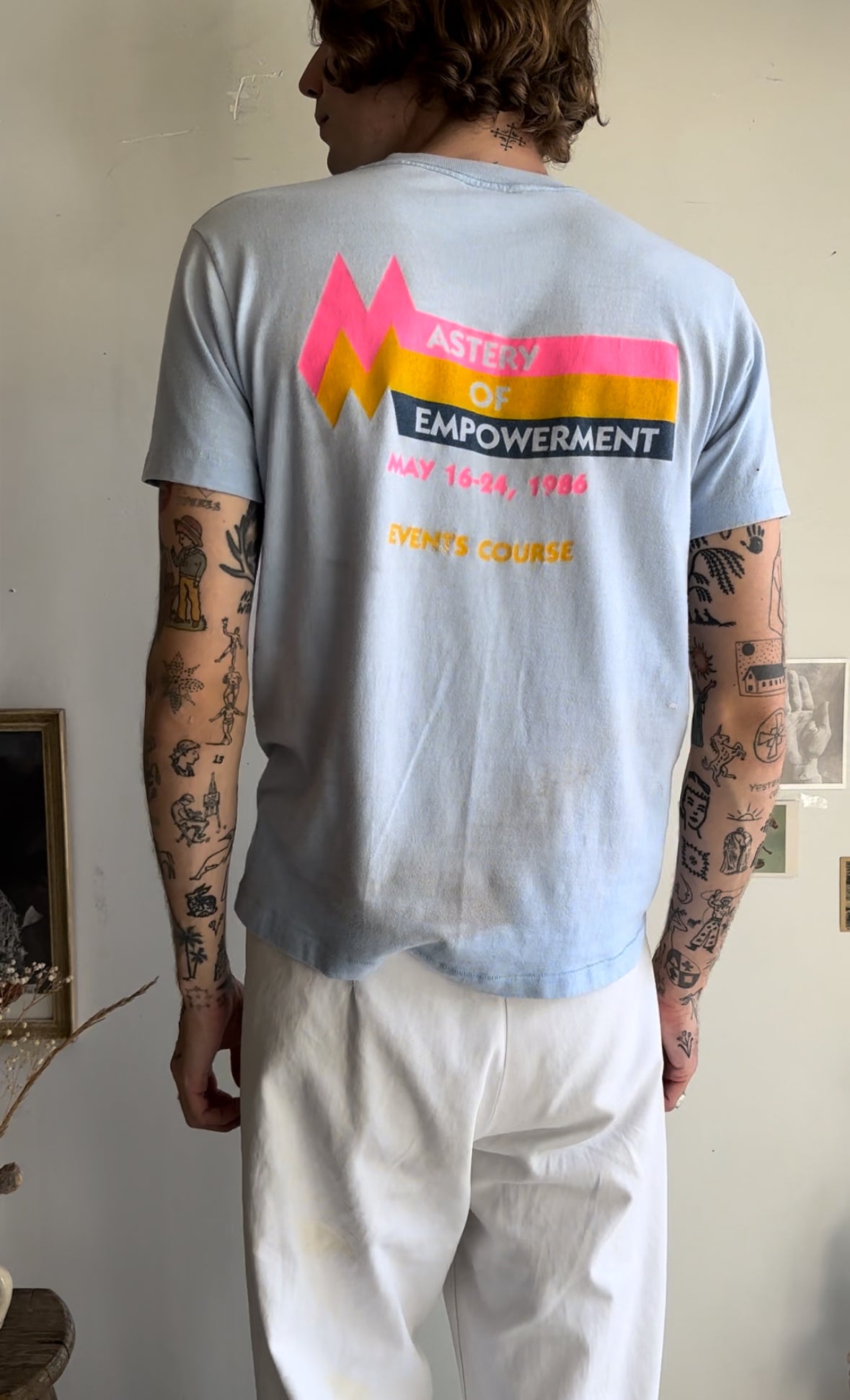 1986 Well-Worn Enlightenment Angel T-Shirt (M)