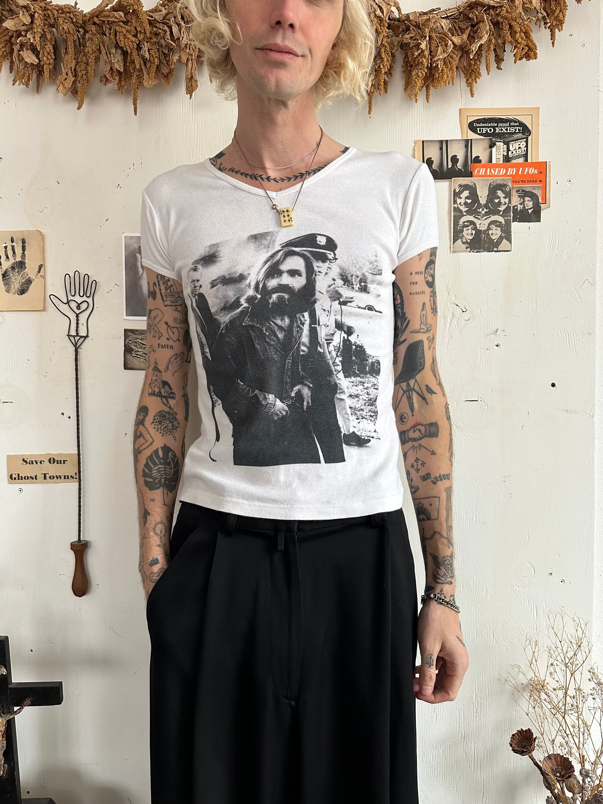 2000s Charles Manson T-Shirt