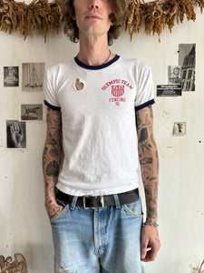 1970s Olympic Fencing T-Shirt (S/M)