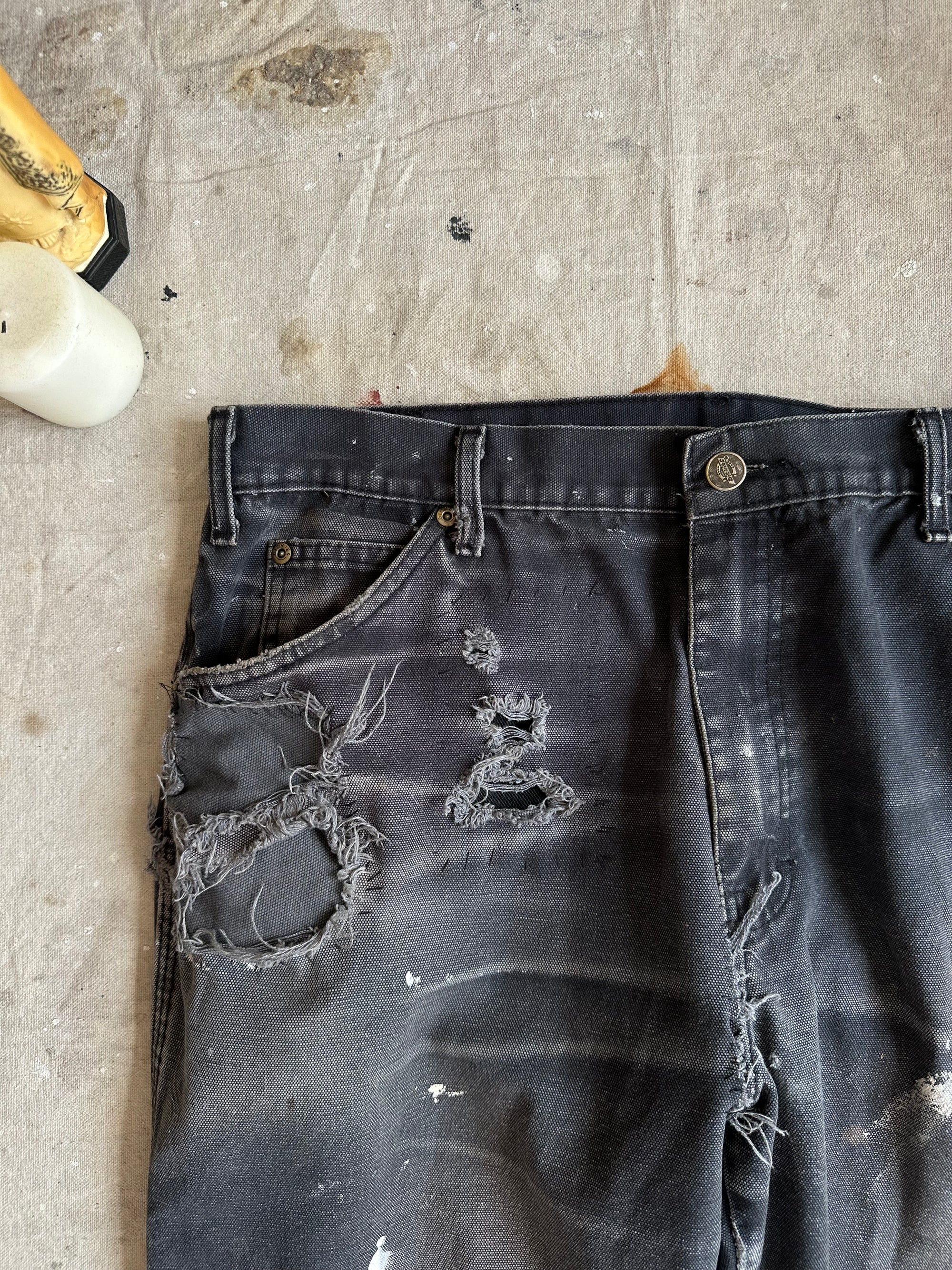 1990s Faded Thrashed and Repaired Dickies Jeans
