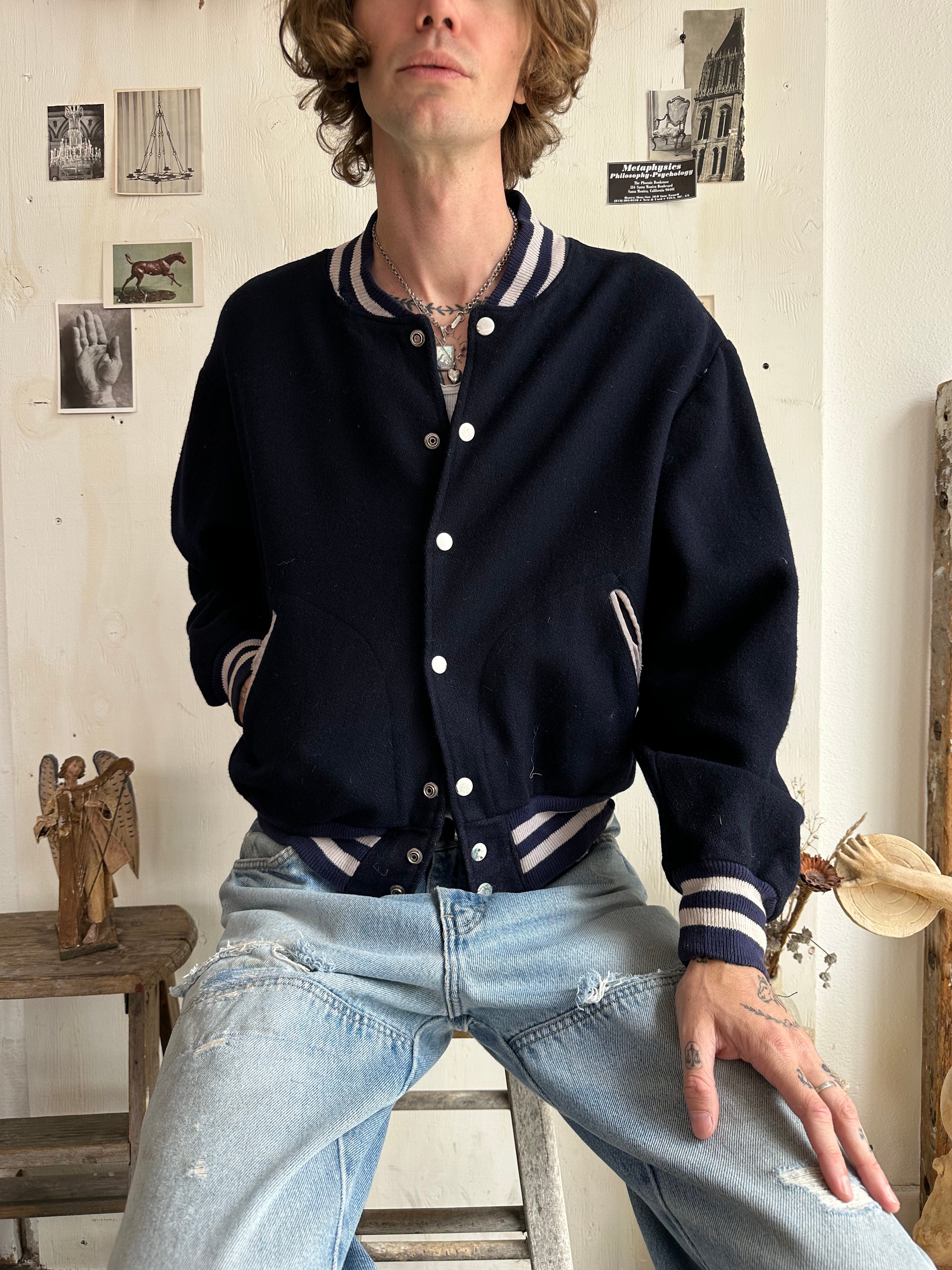 1970s Conestoga Elks Letterman Jacket (Boxy M/L)