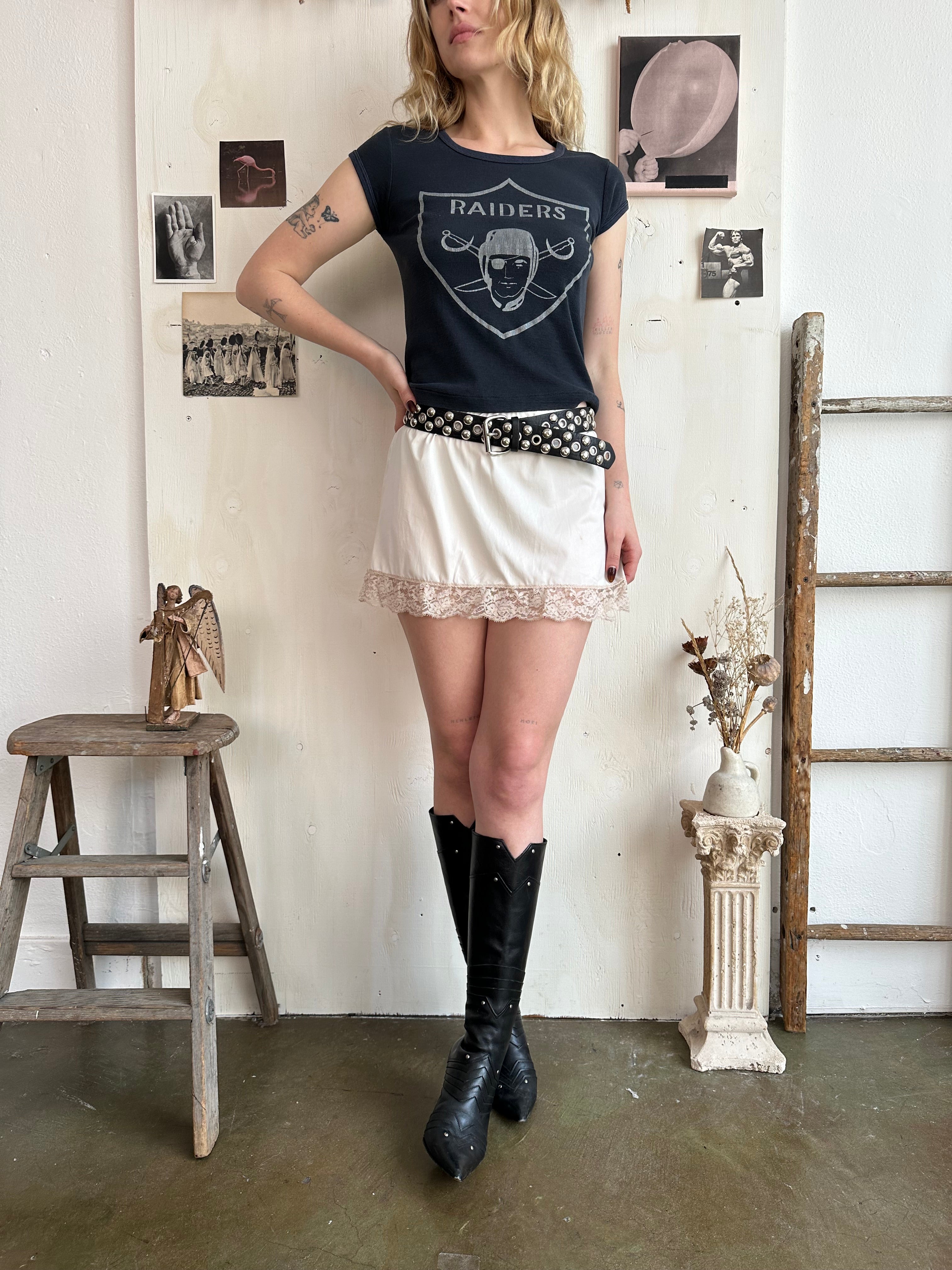 1980s Raiders Tiny Tee (XS/S)