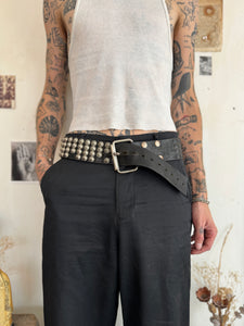 Vintage Super Heavy Studded Belt (38" - 46")