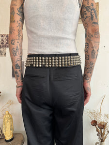 Vintage Super Heavy Studded Belt (38" - 46")