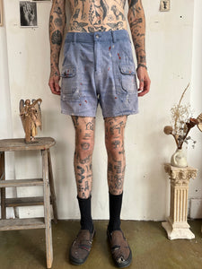 1960s Paint Splattered Shorts (35)