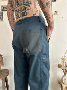 1960s Paper Thin Evergreen Work Pants (32/28)