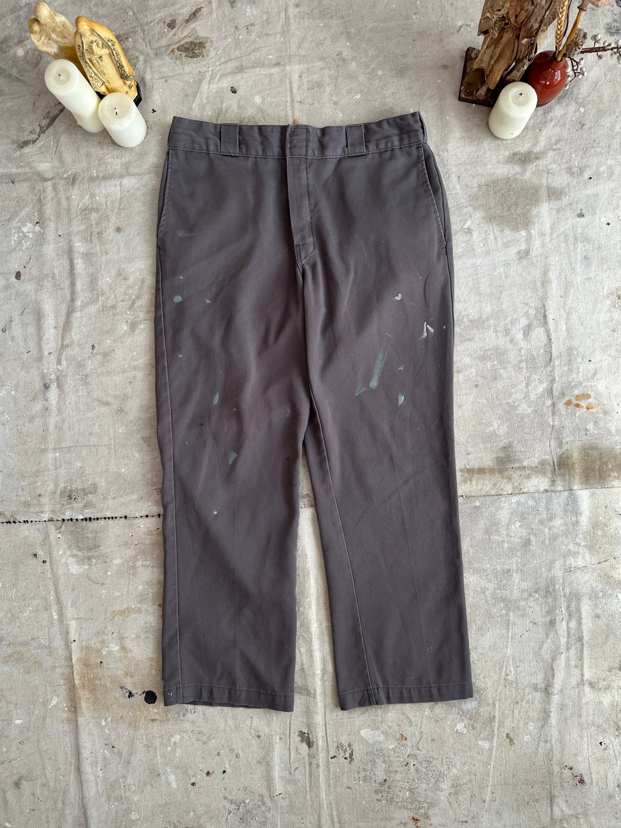 2000s Well Worn Slate Grey Dickies 874