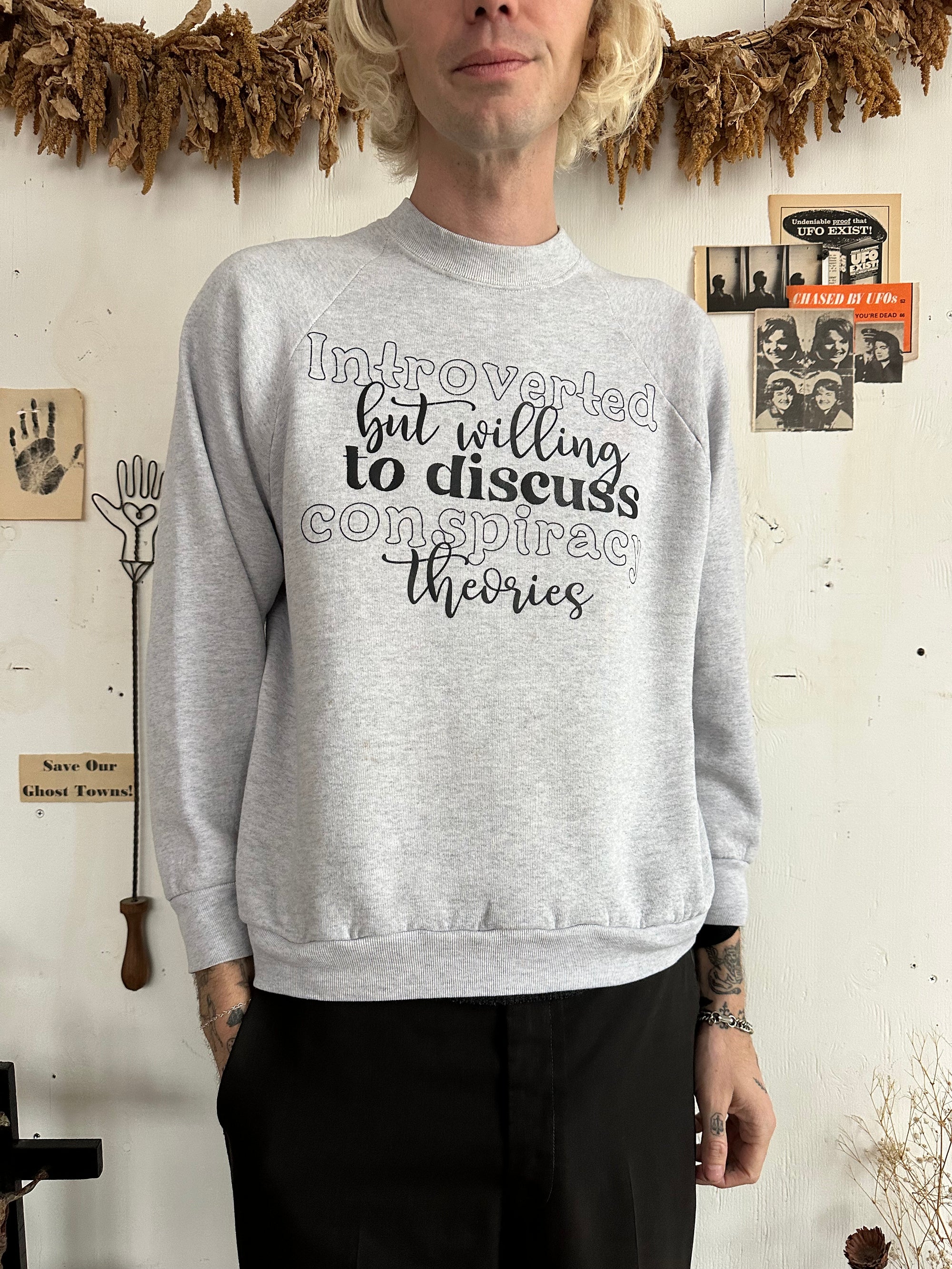 2000s Conspiracy Theories Sweatshirt