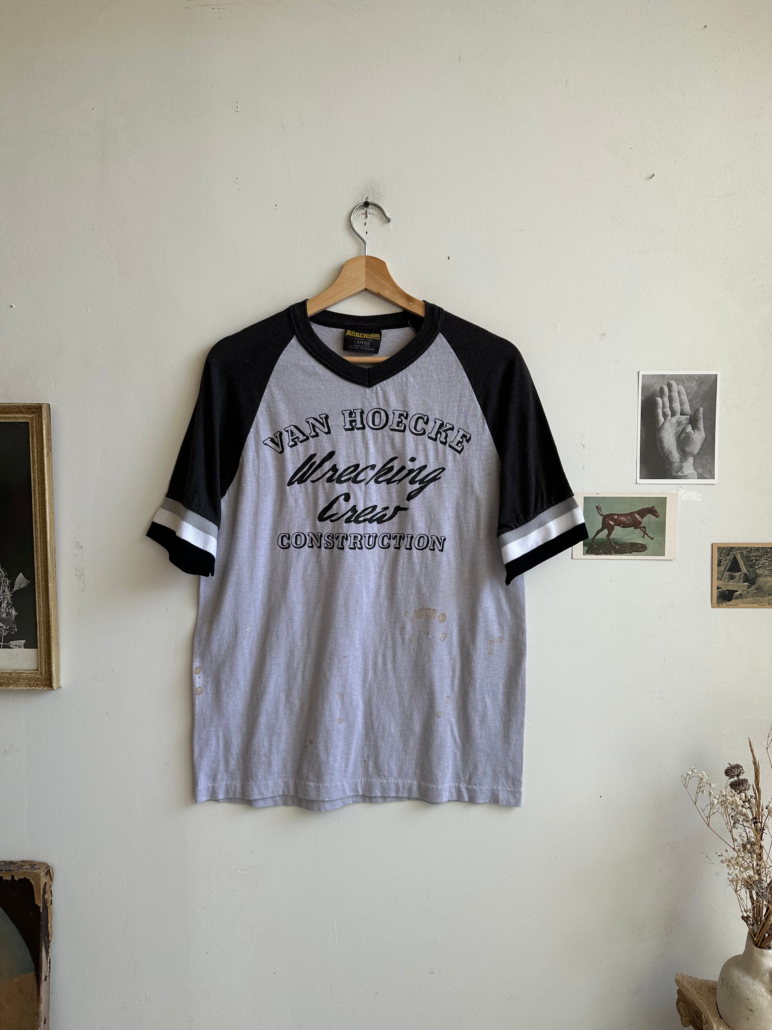 1980s Wrecking Crew Jersey T-Shirt (M/L)