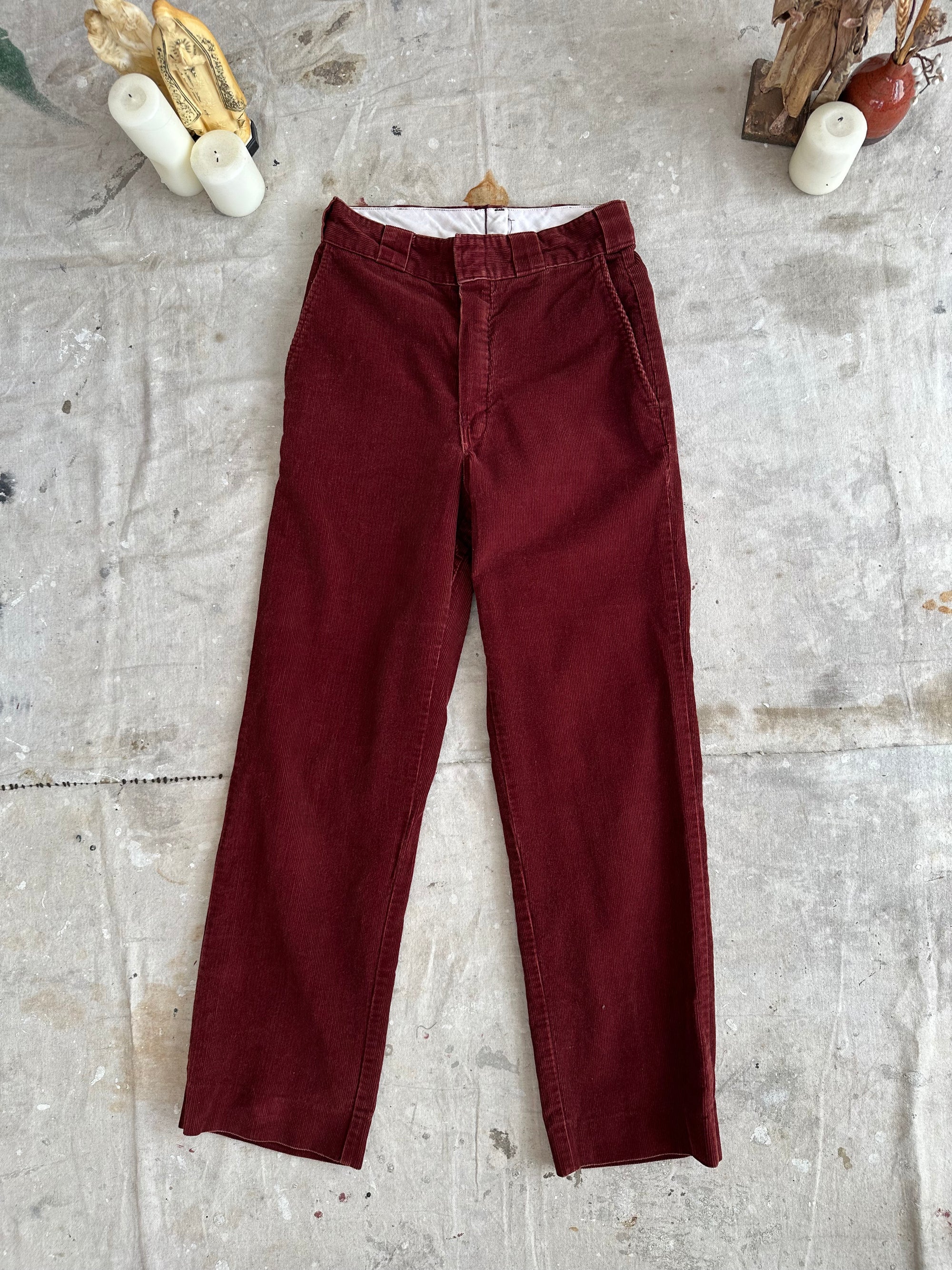 1970s Red Dickies Cords