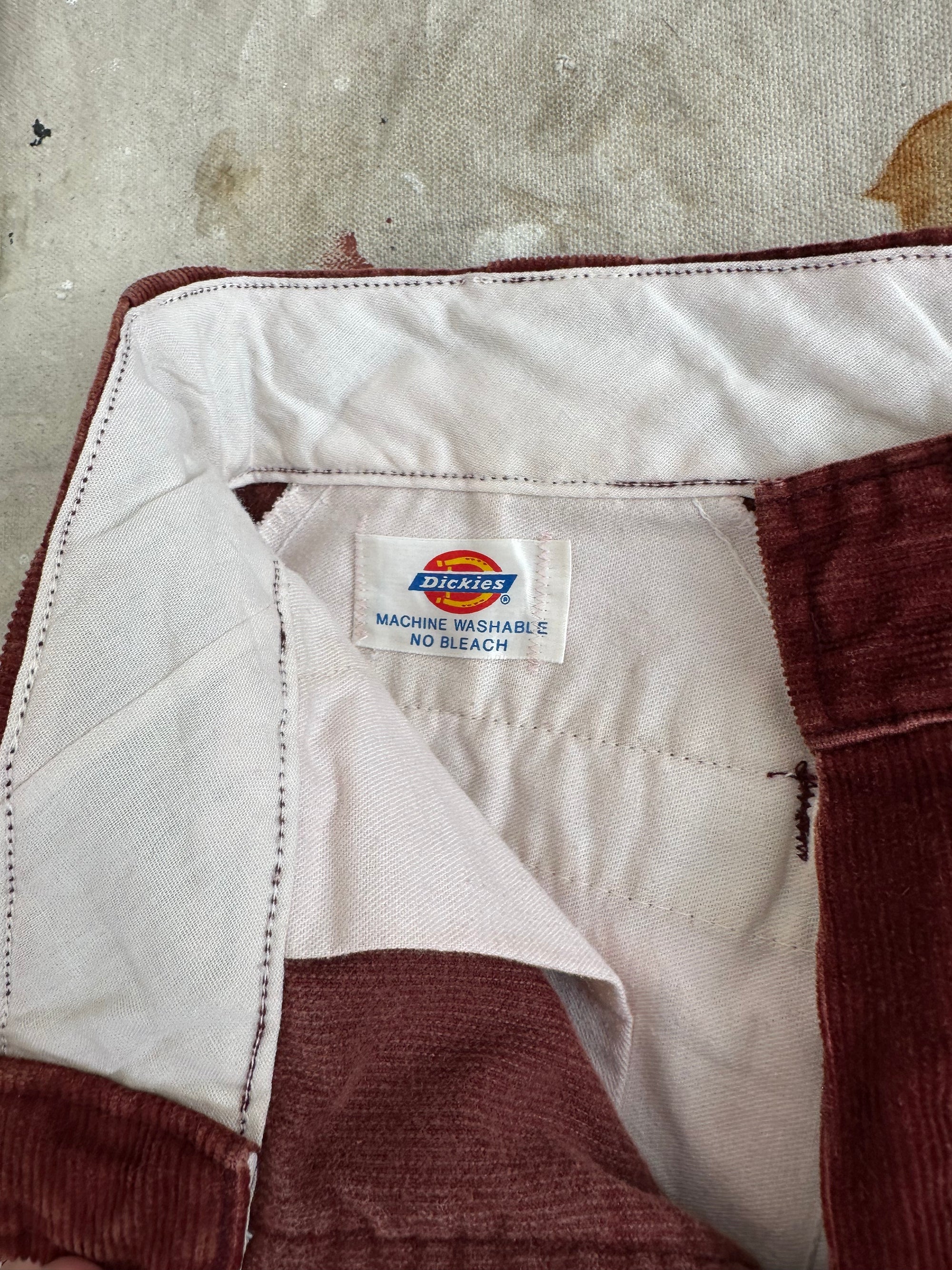 1970s Red Dickies Cords