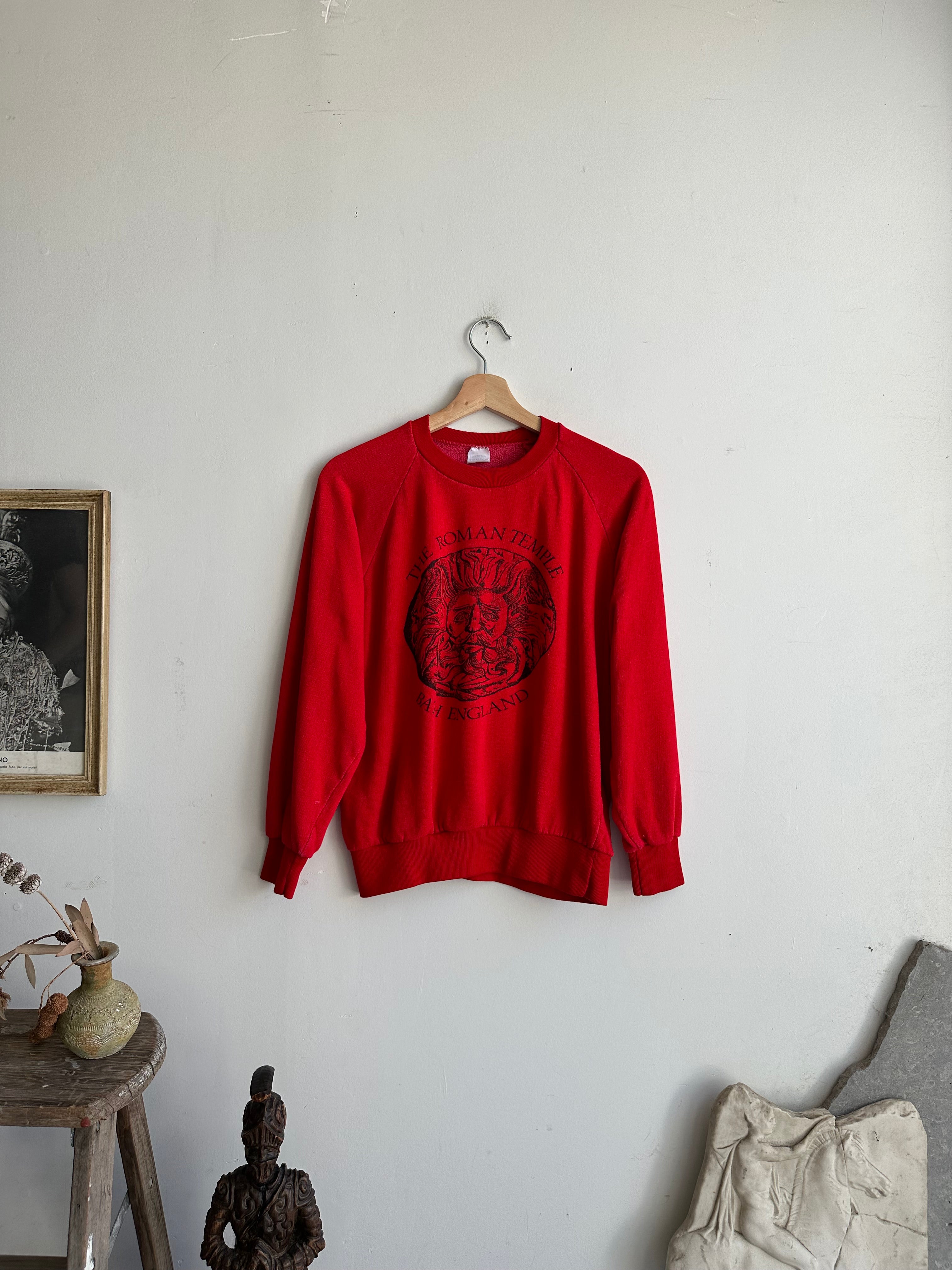 1980s Roman Temple Sweatshirt (S/M)