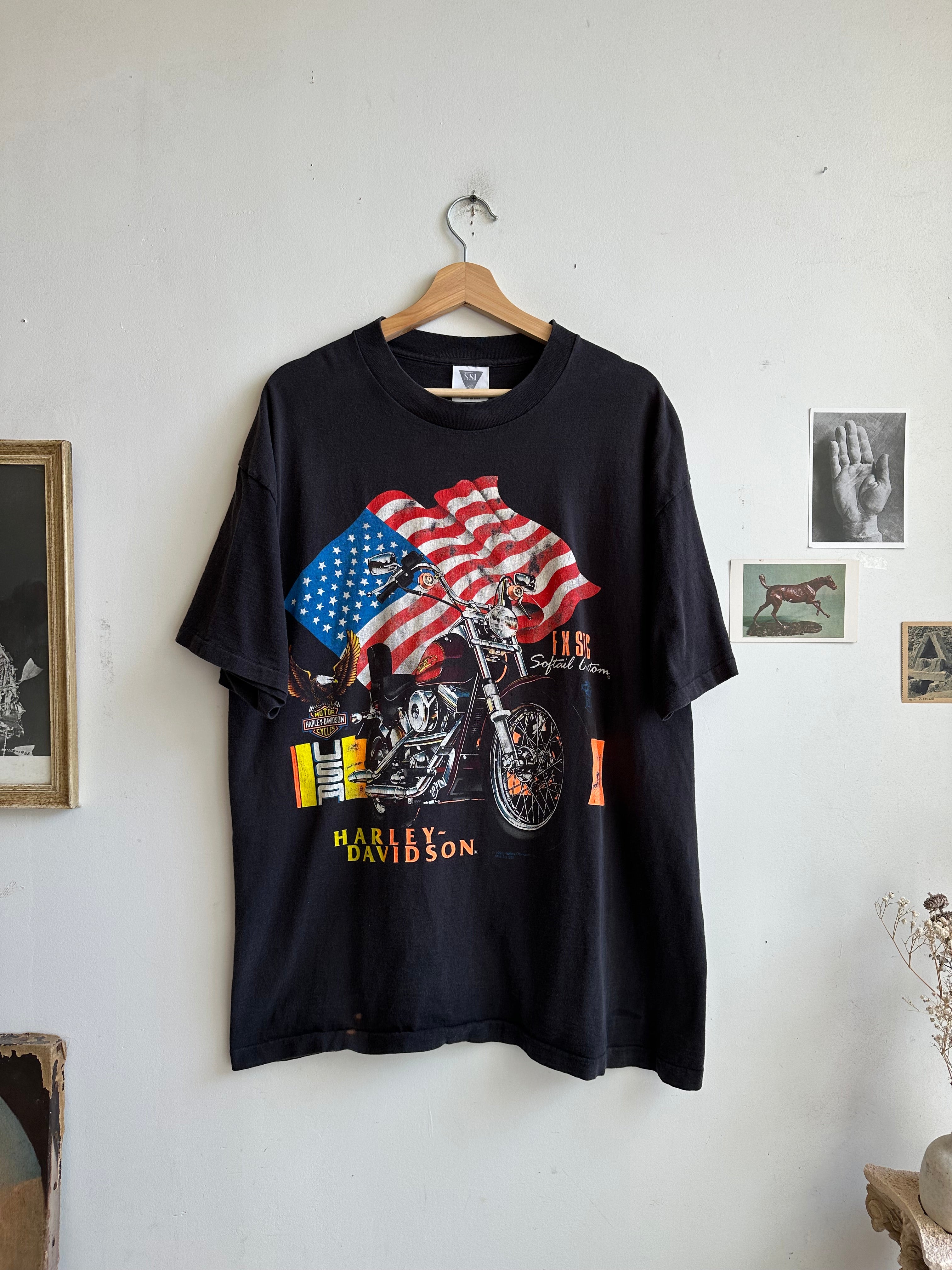 1990 Harley Softtail Tee (XL)