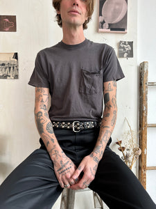 1980s Well-Worn Black Blank (M/L)
