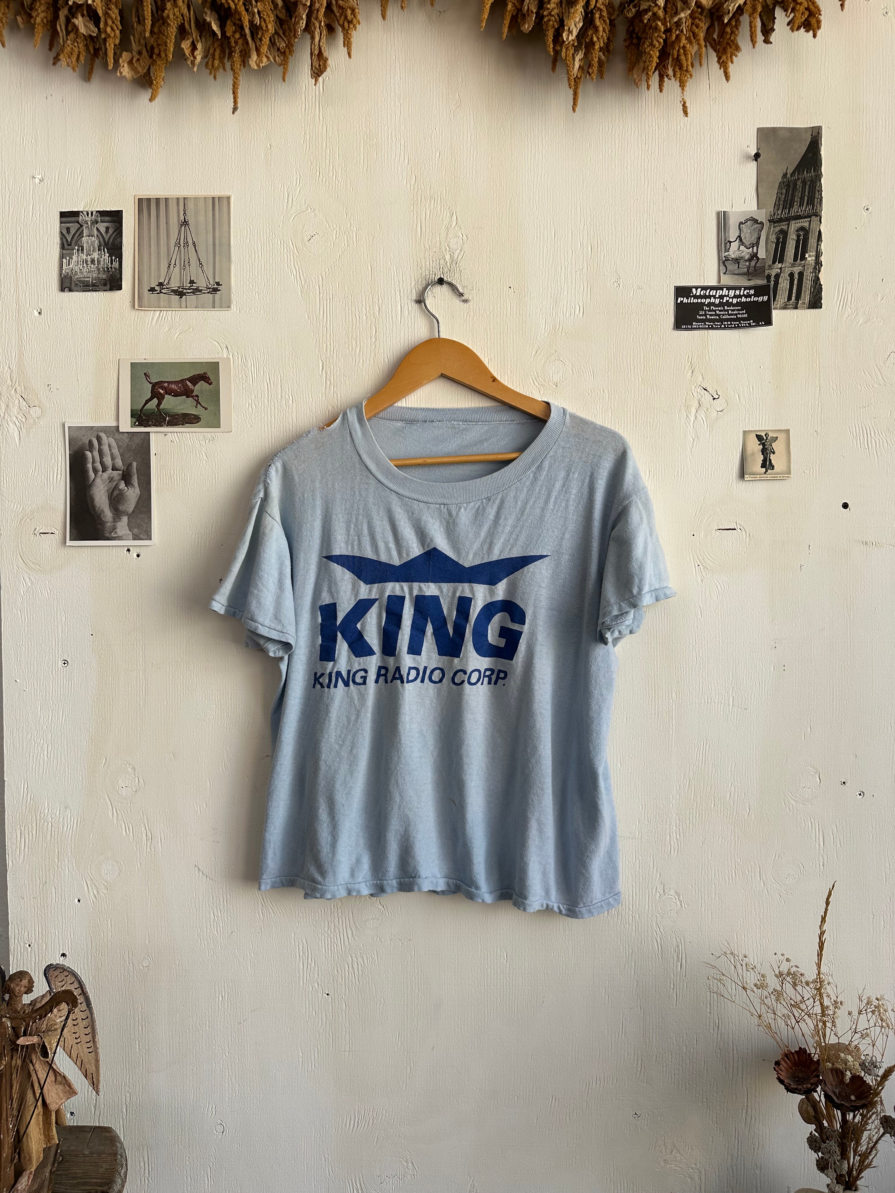 1980s King Radio T-Shirt (Boxy M)