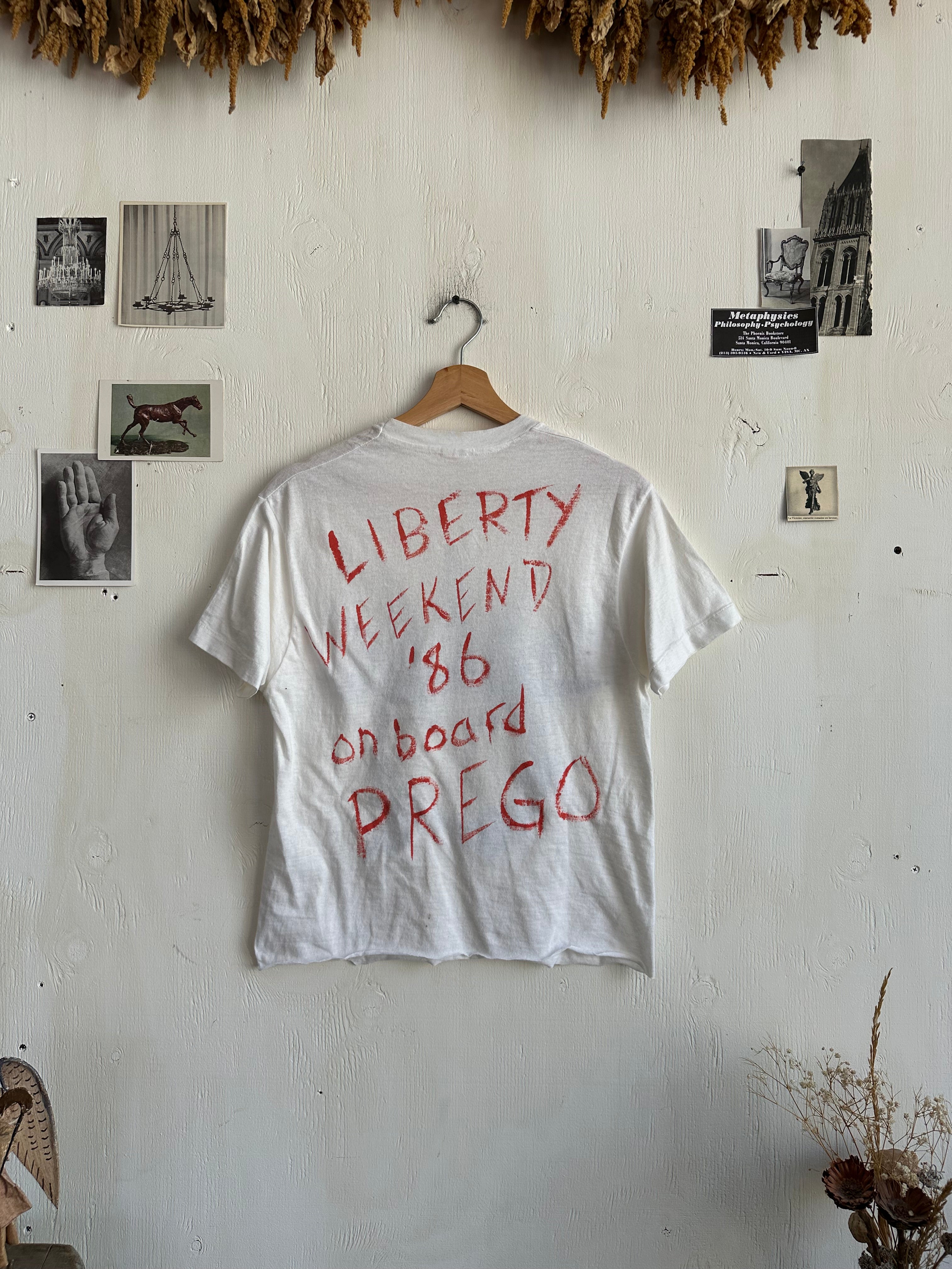 1986 Chopped Liberty Weekend T-Shirt (S/M)