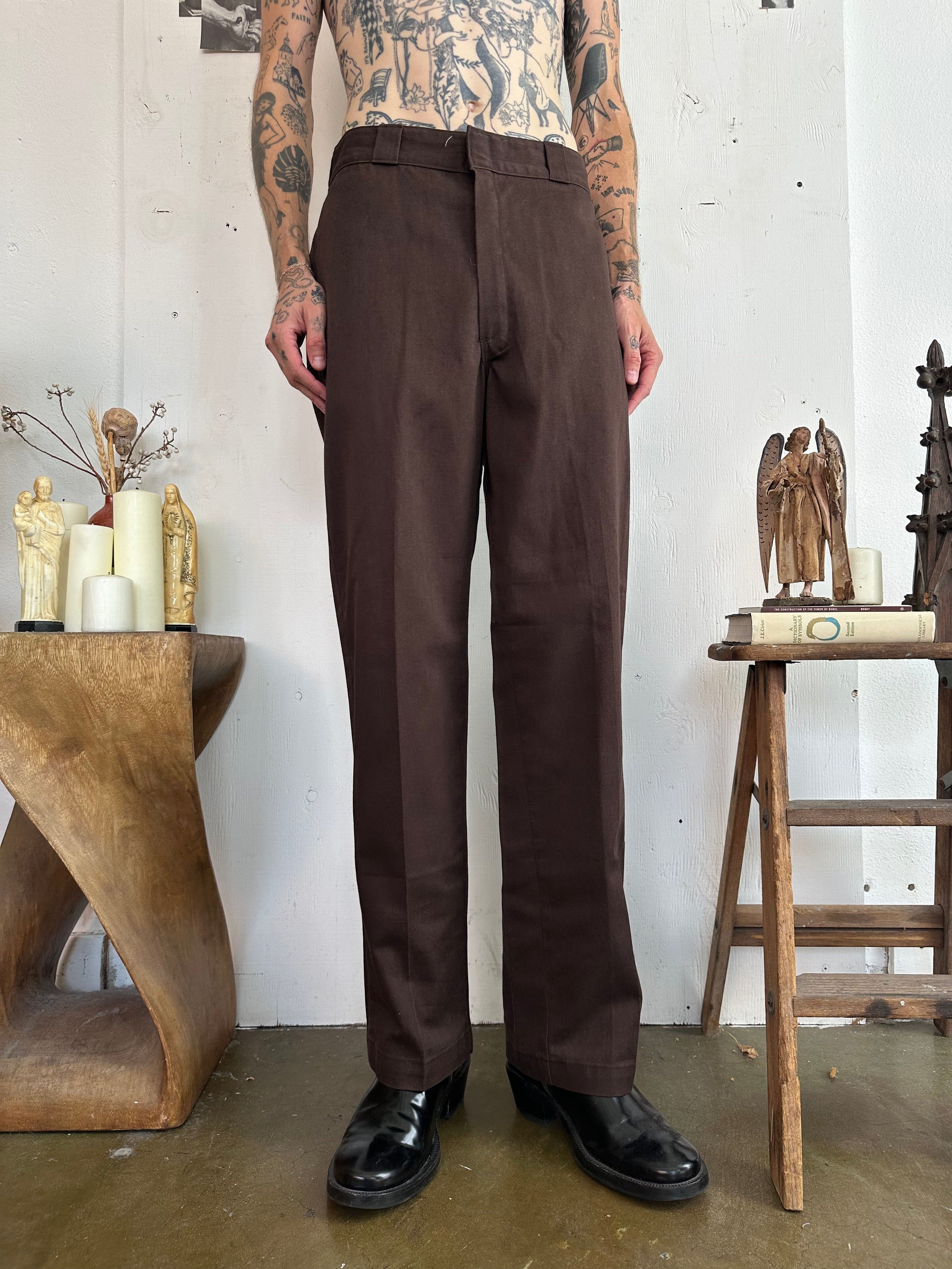 1970s Chocolate Brown Dickies