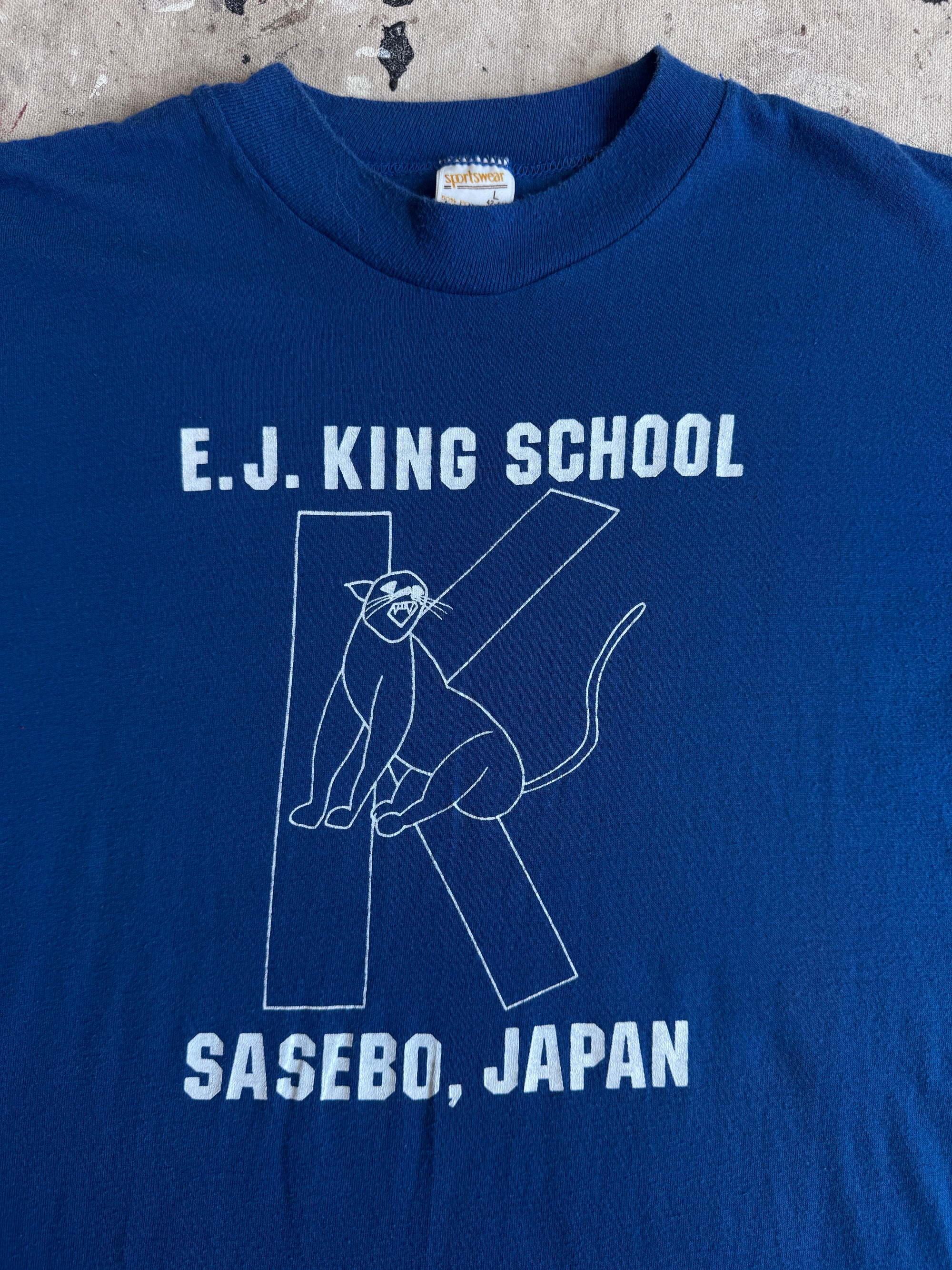 1970s E.J. King School Japan Tee (M)
