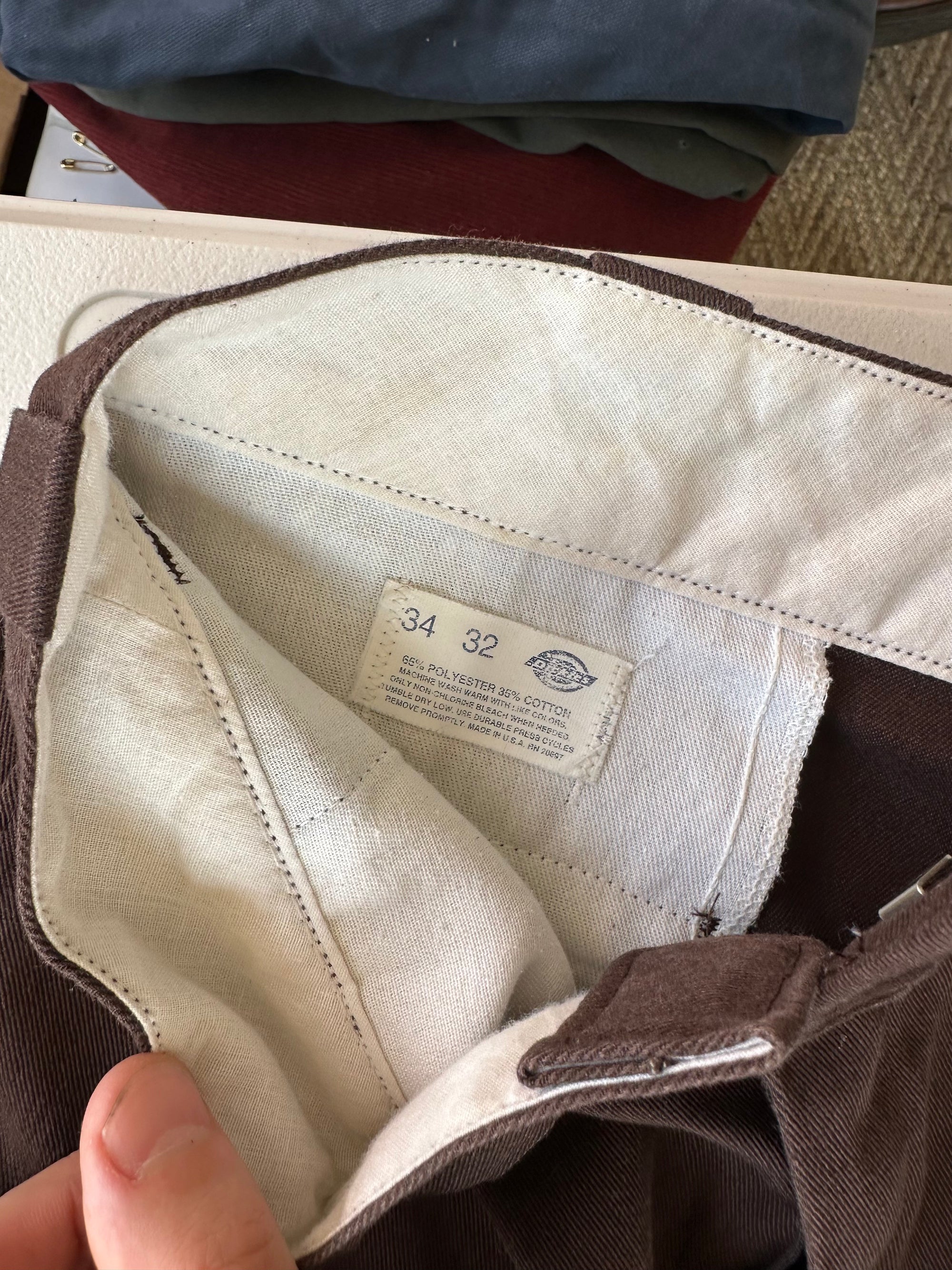 1970s Chocolate Brown Dickies