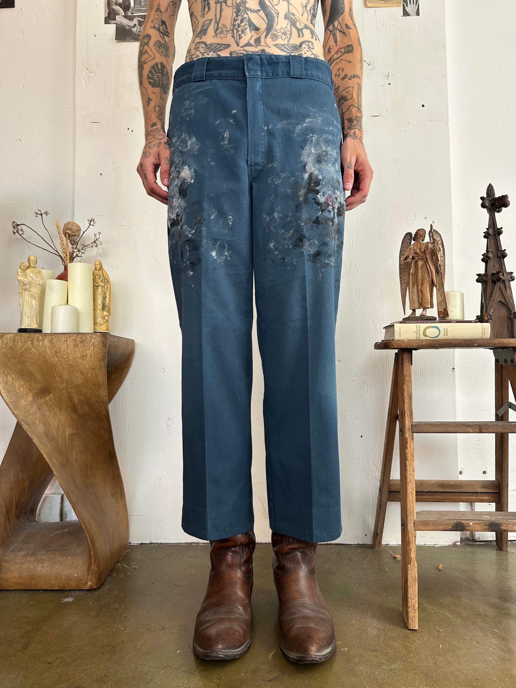 1970s Paint Stained Dickies