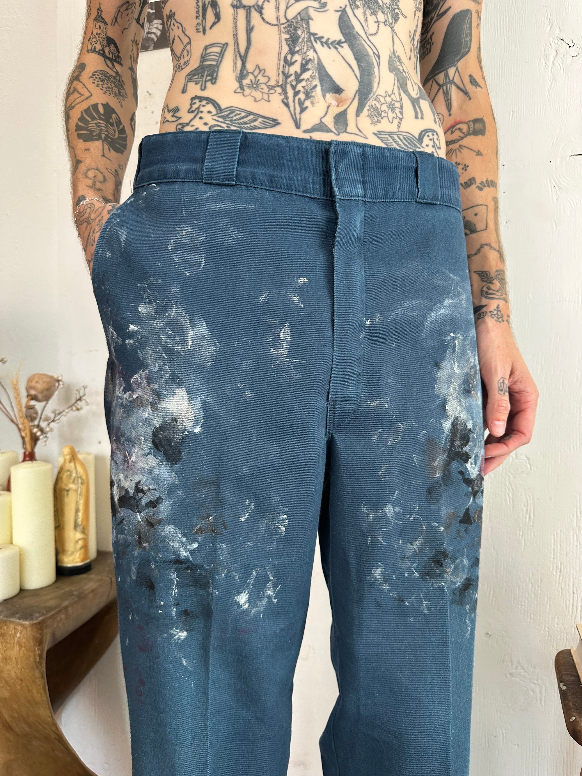1970s Paint Stained Dickies