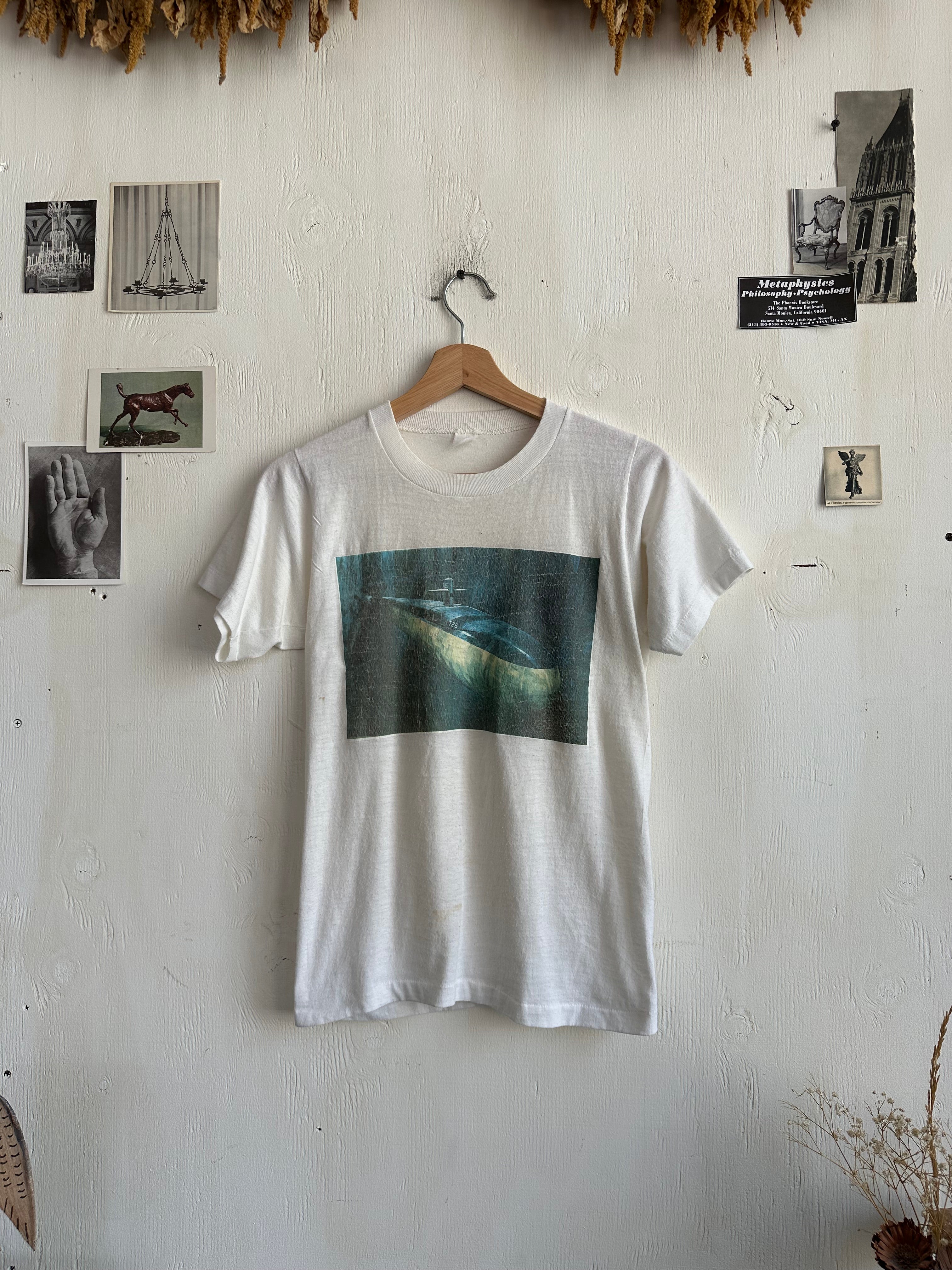 1980s Faded Submarine T-Shirt (S)