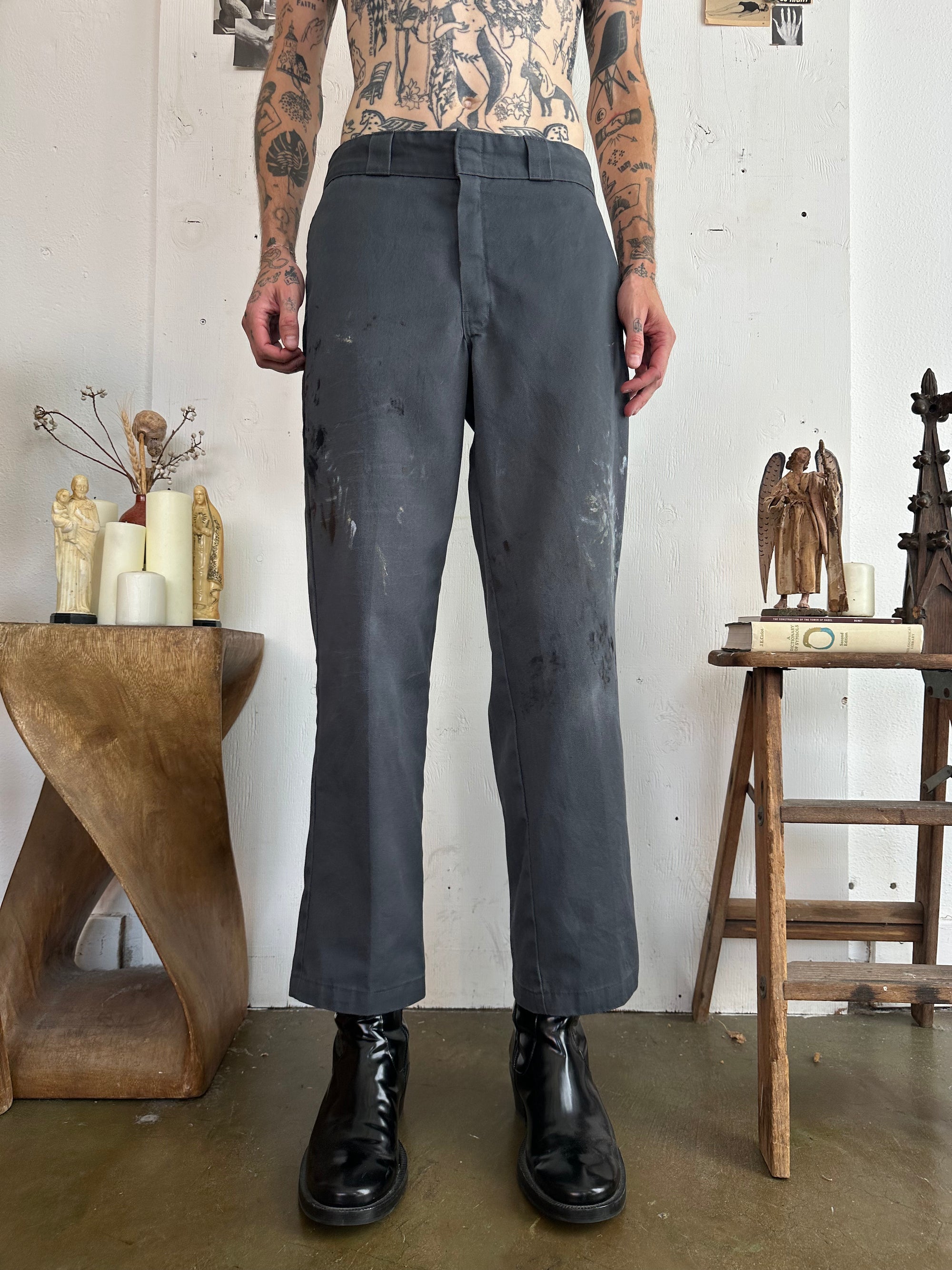 2000s Paint Splattered Dickies 874