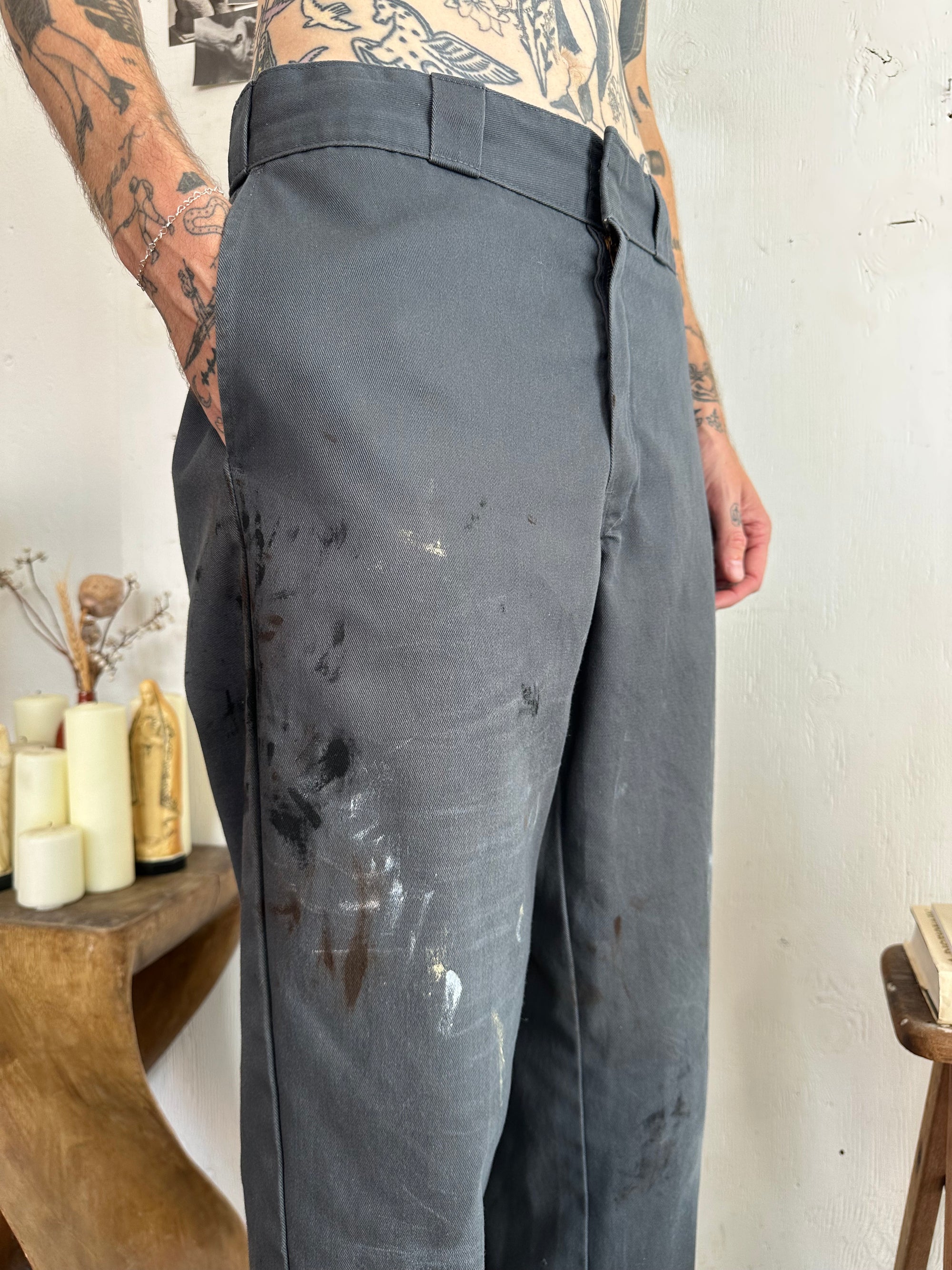 2000s Paint Splattered Dickies 874