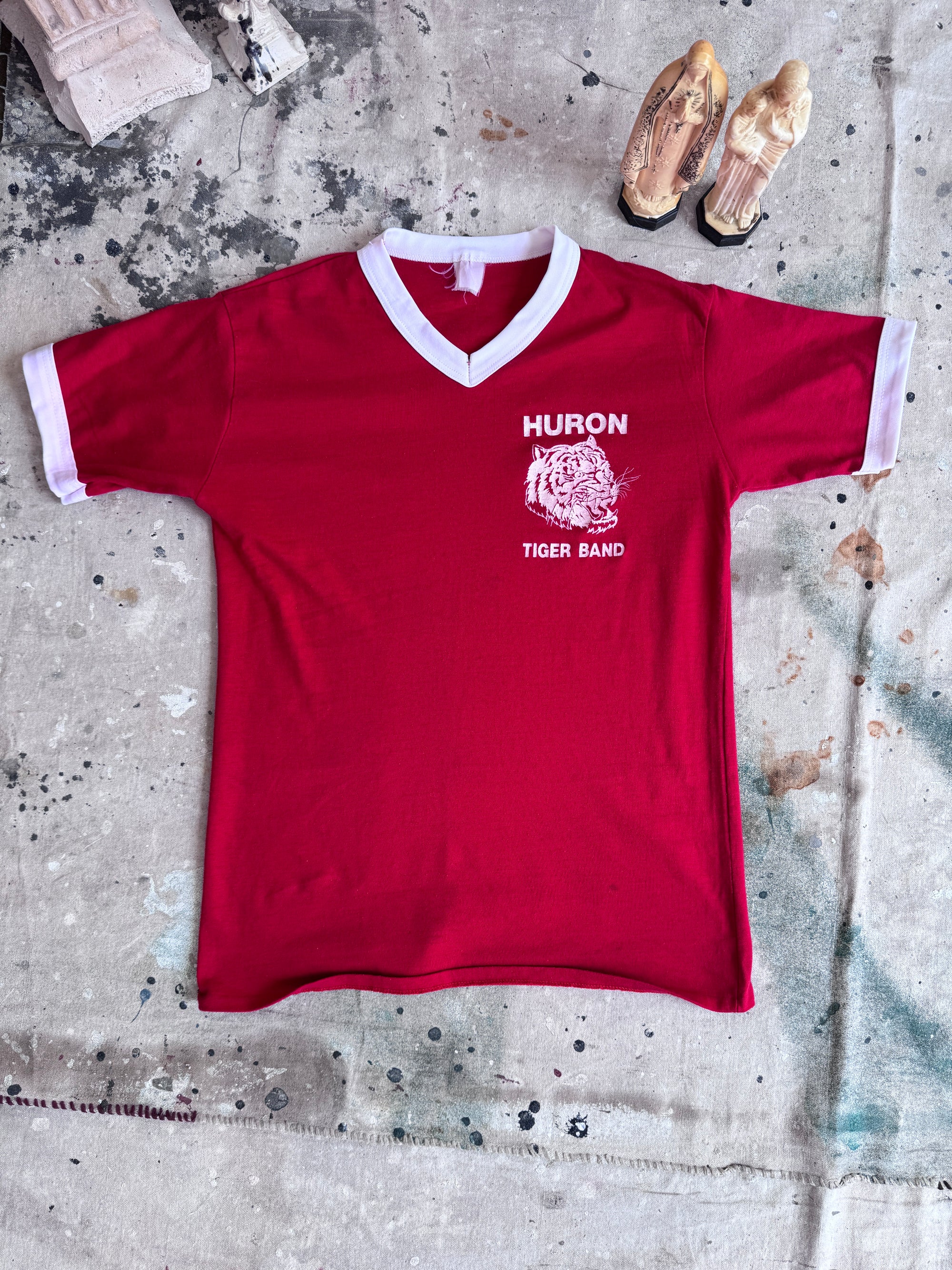 1970s Huron Tigers Athletic T-Shirt (M)